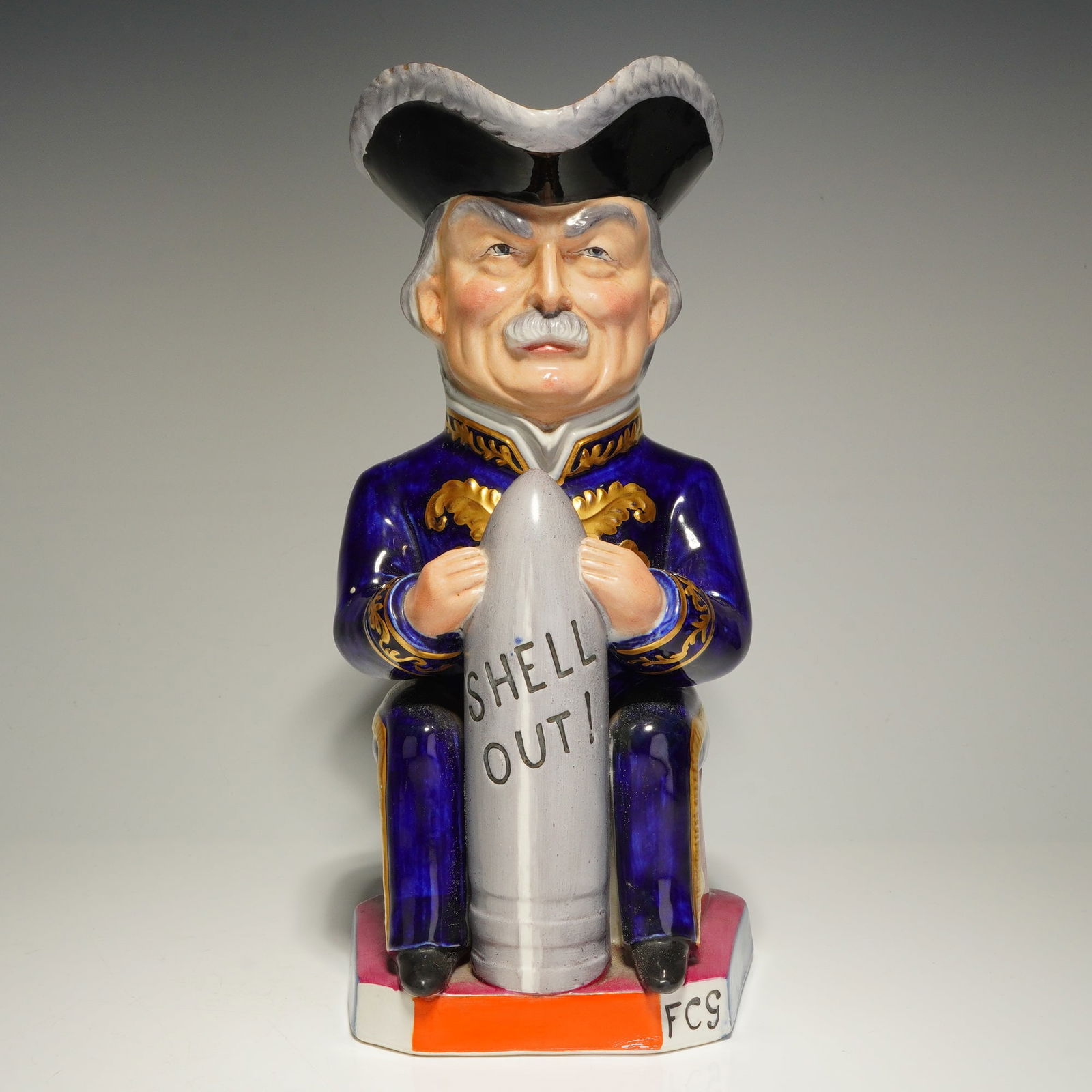 Royal Staffordshire Pottery Wilkinson Toby Jug, David Lloyd George (1 of 6)