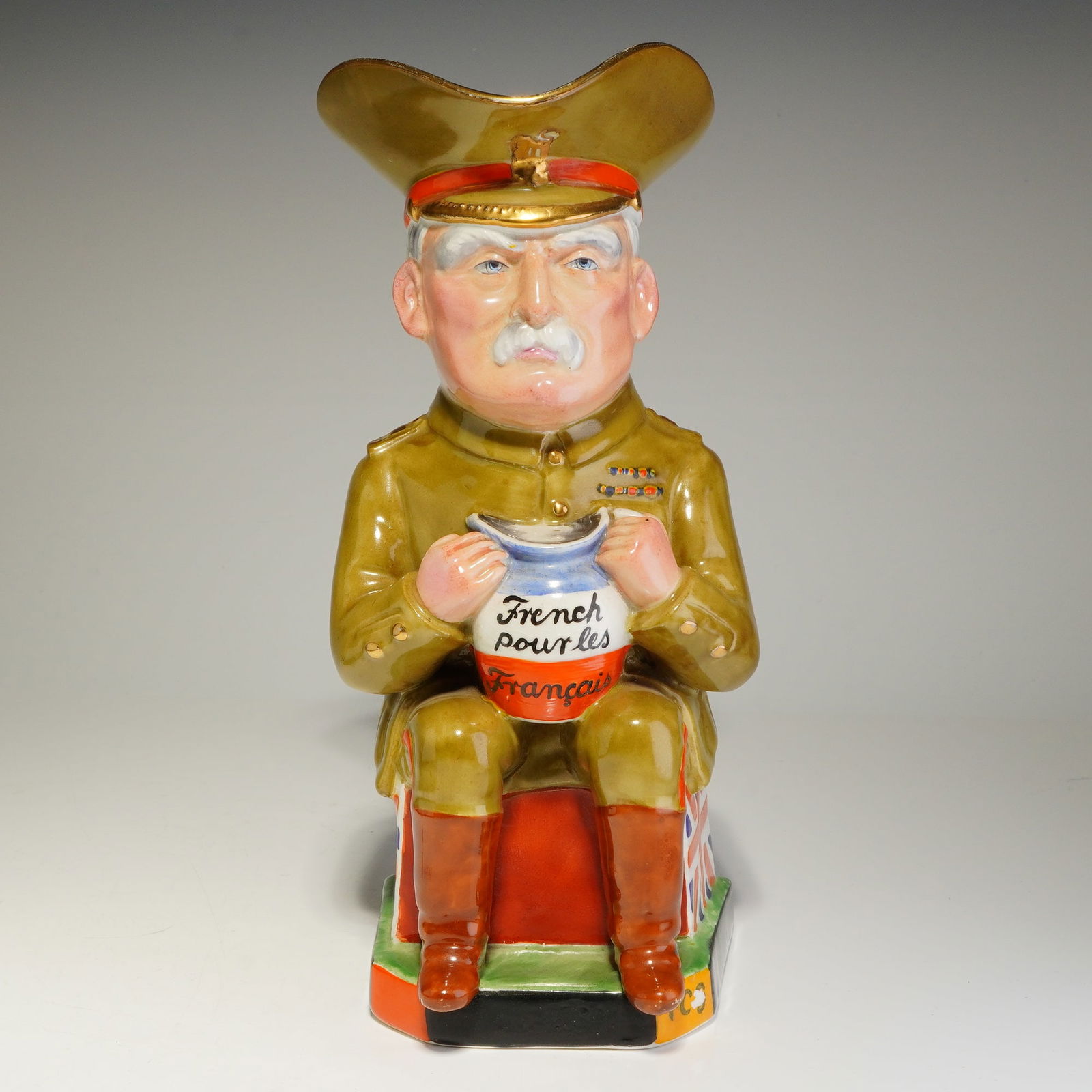 Royal Staffordshire Pottery Wilkinson Toby Jug, Sir John French (1 of 6)