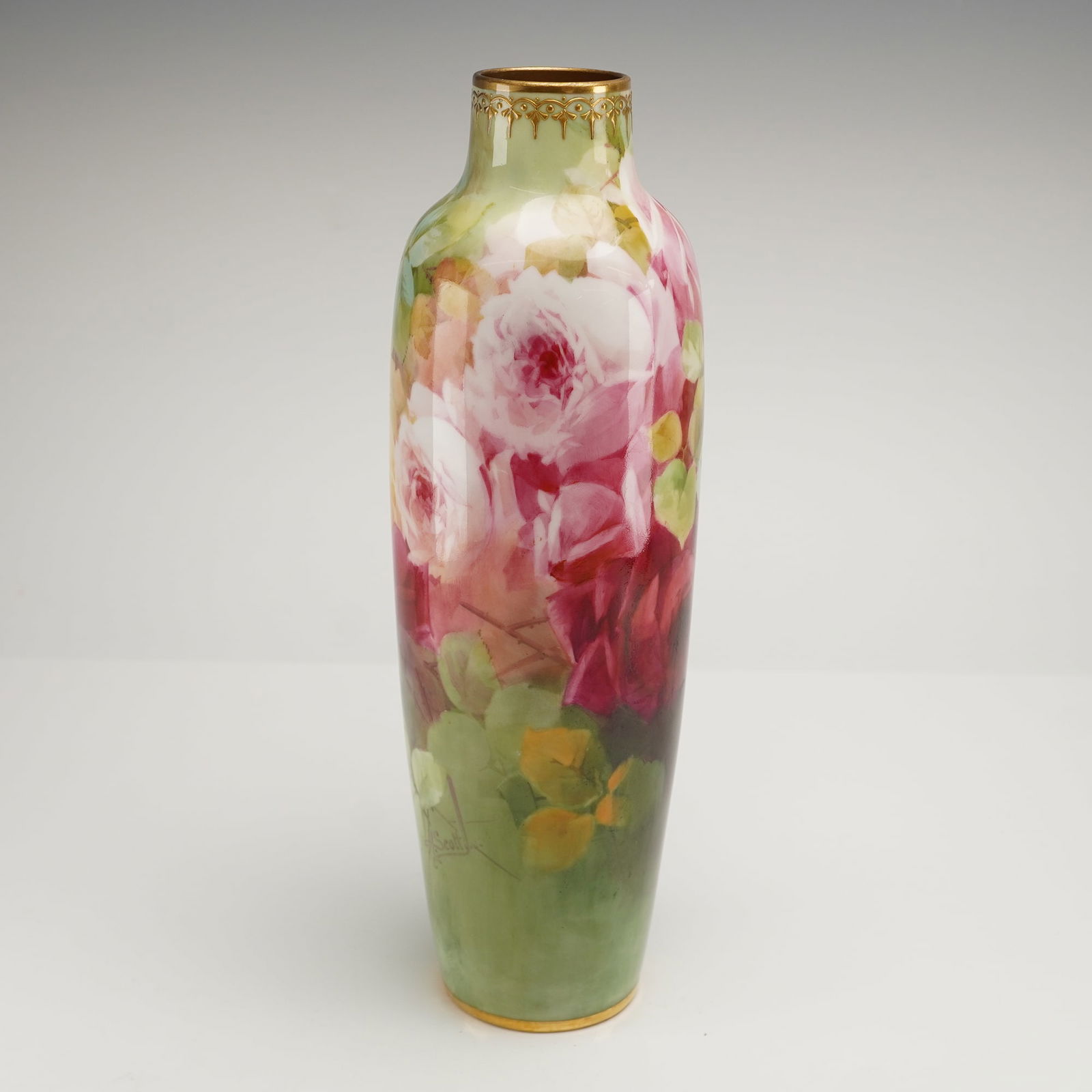 Royal Doulton Floral Vase by Edward Raby (1 of 4)