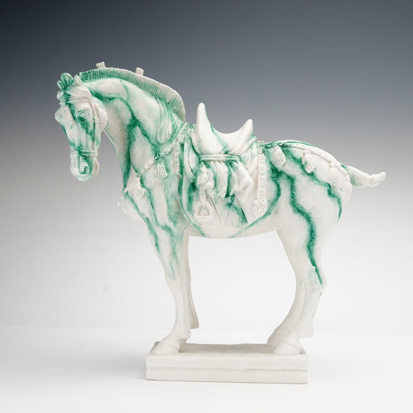 Royal Doulton Prototype Jade Glazed Figurine, Tang Horse (1 of 4)