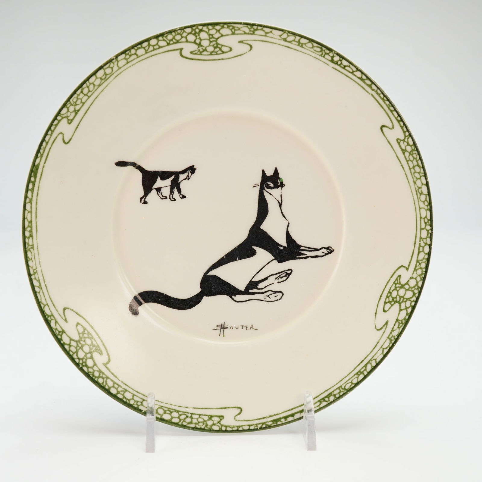 Royal Doulton by David Henry Souter Series Ware Plate, Kateroo (1 of 2)