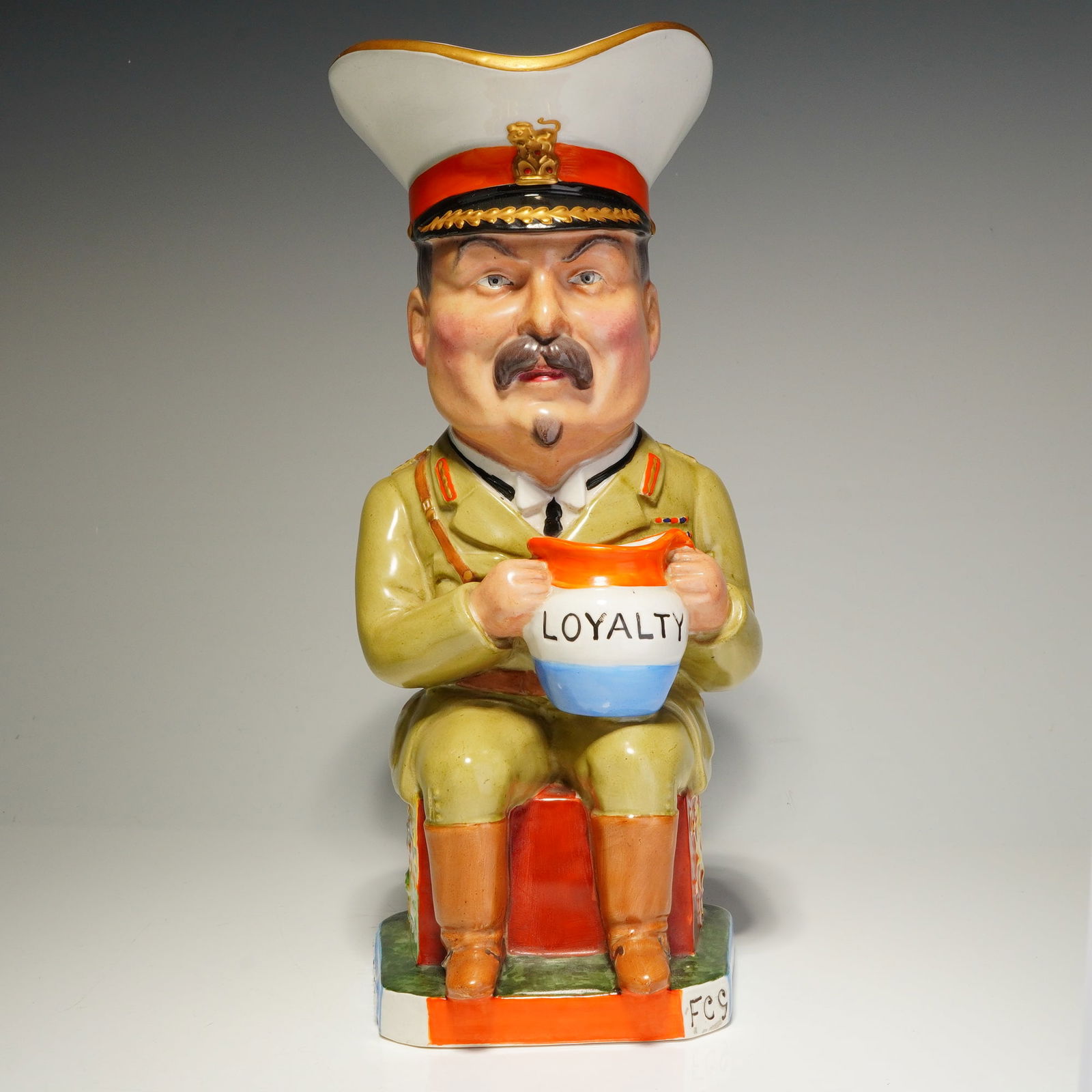 Royal Staffordshire Pottery Wilkinson Toby Jug, General Botha (1 of 6)