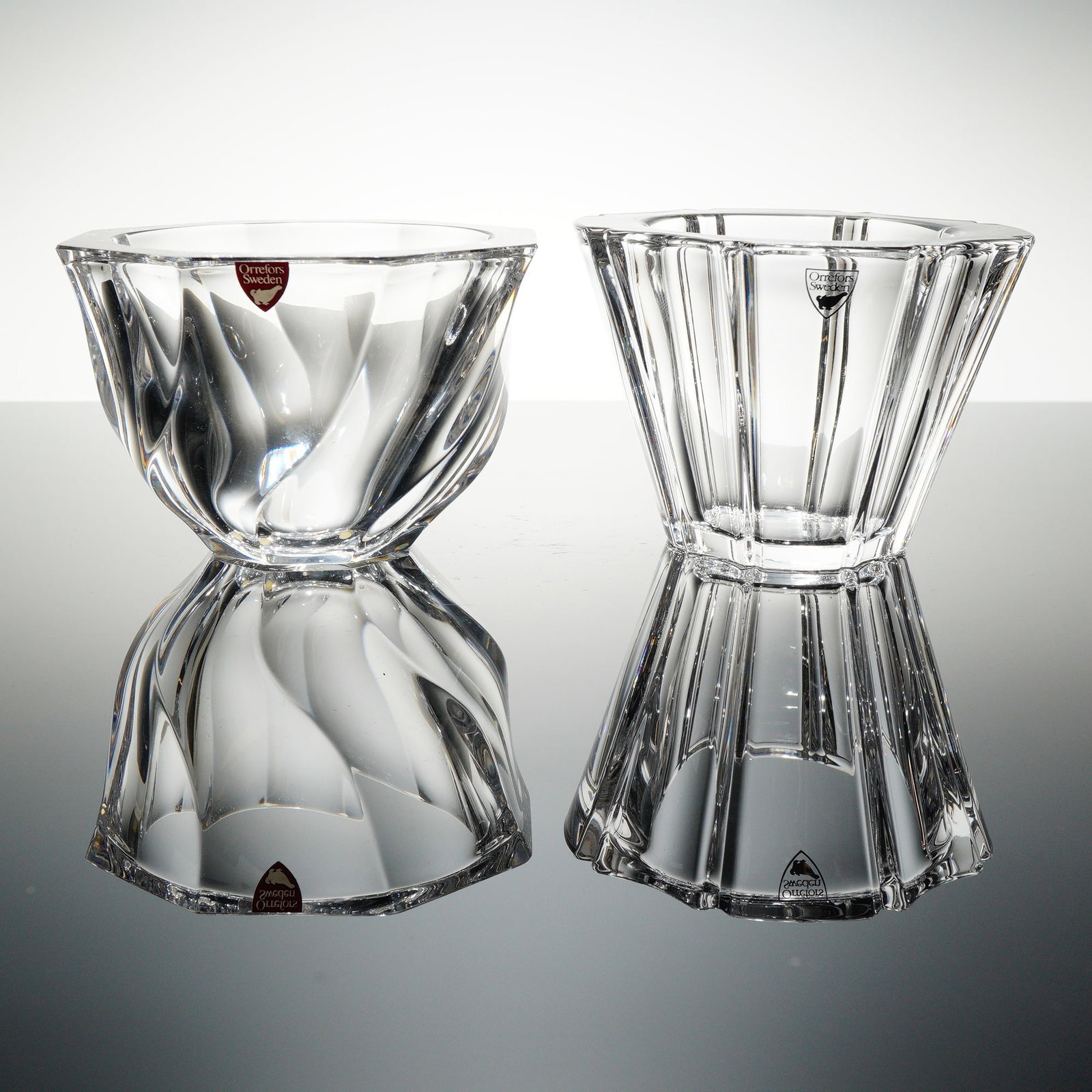 Two Orrefors Crystal Serving Bowls (1 of 3)