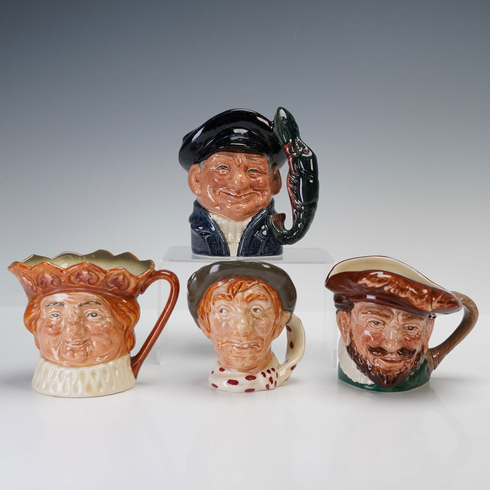 4pc Royal Doulton Small Character Jugs (1 of 3)