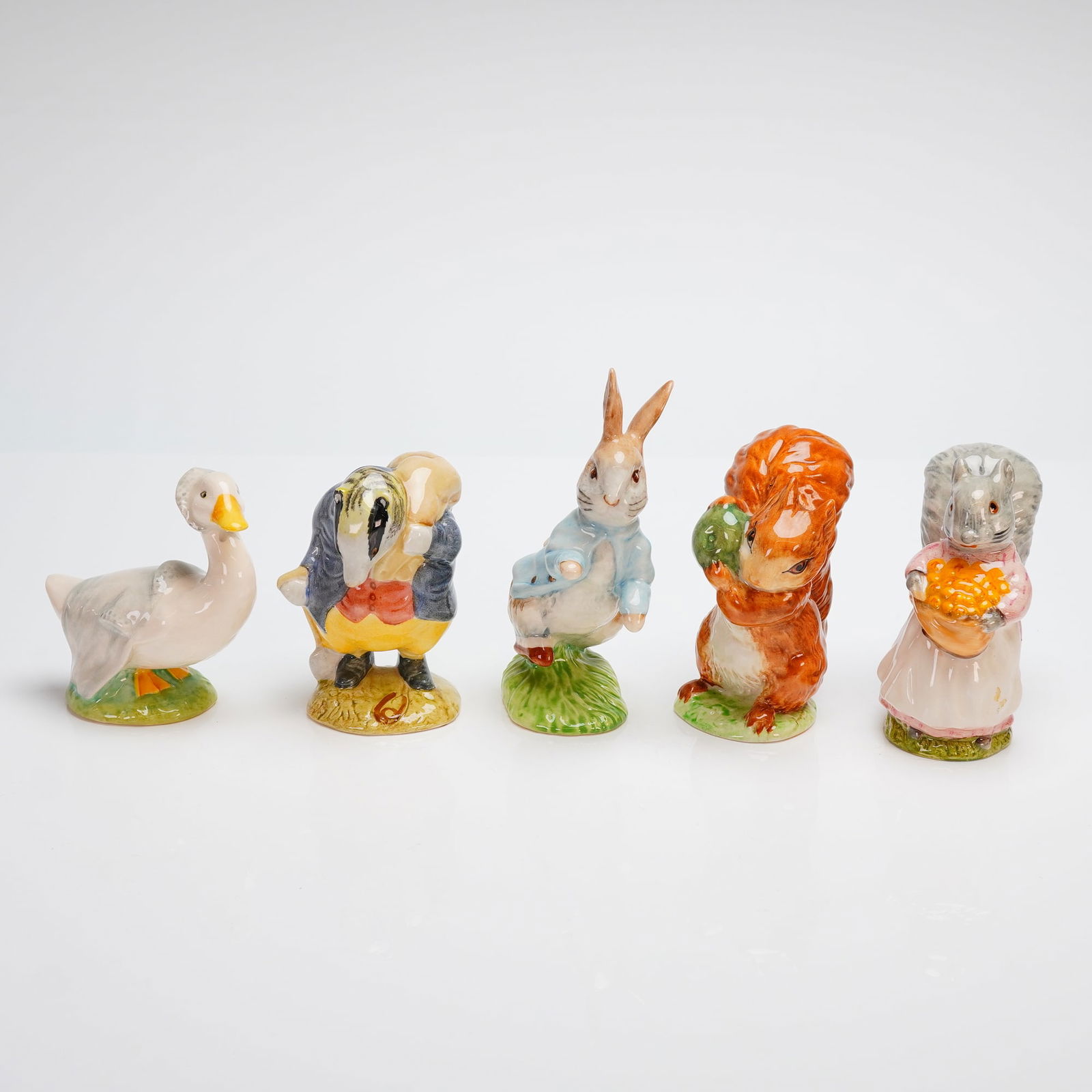 5pc Royal Albert and Beswick Beatrix Potter Figurines (1 of 3)