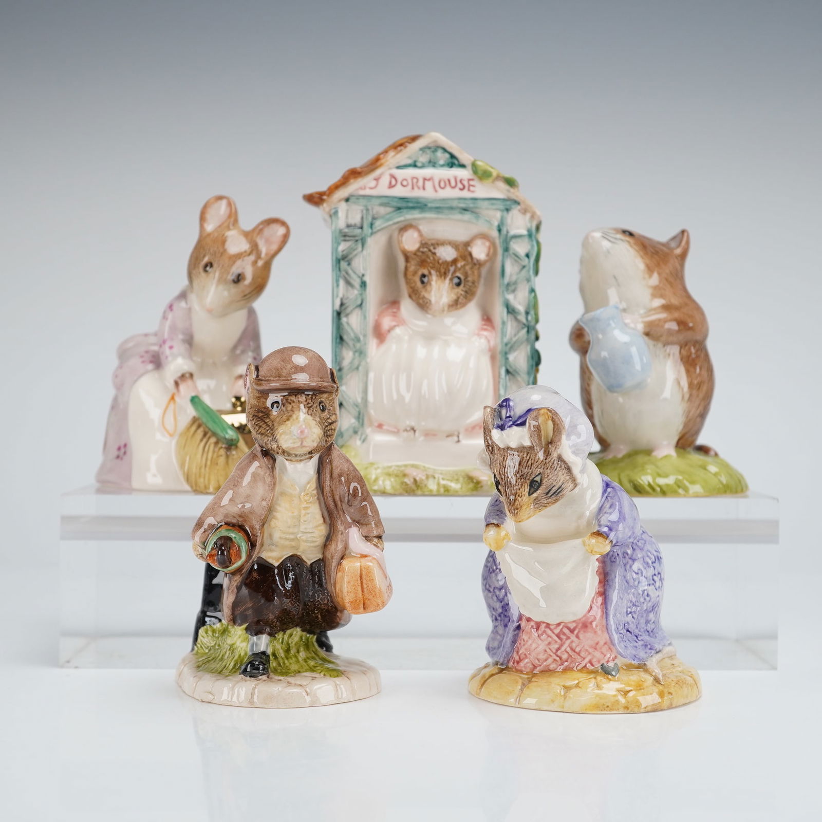 5pc Royal Albert and Beswick Beatrix Potter's Figurines (1 of 3)