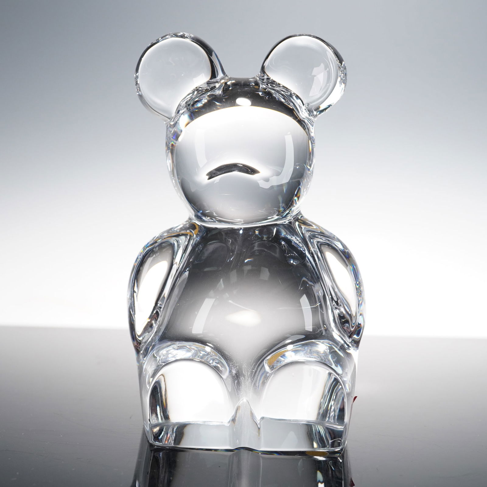 Orrefors Crystal Paperweight, Teddy Bear (1 of 5)