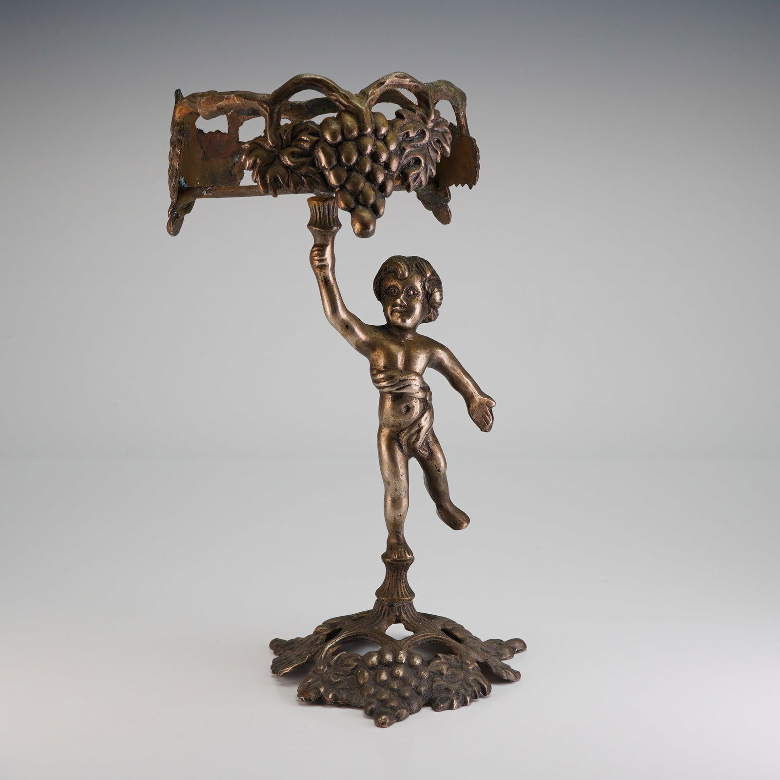 Bronze Putto Candle Holder (1 of 5)