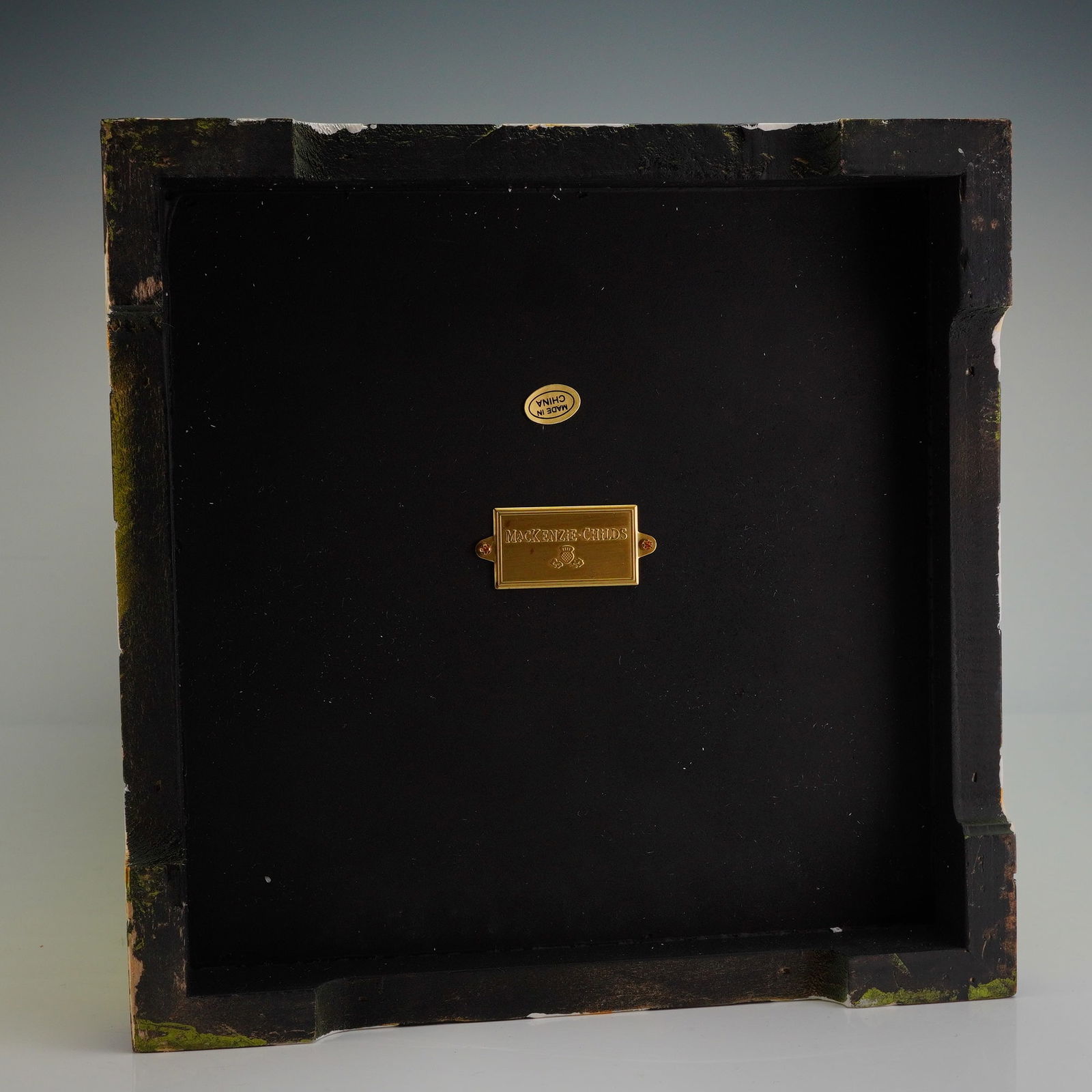 MacKenzie Childs Large Shutter Lantern, Chartreuse - 4