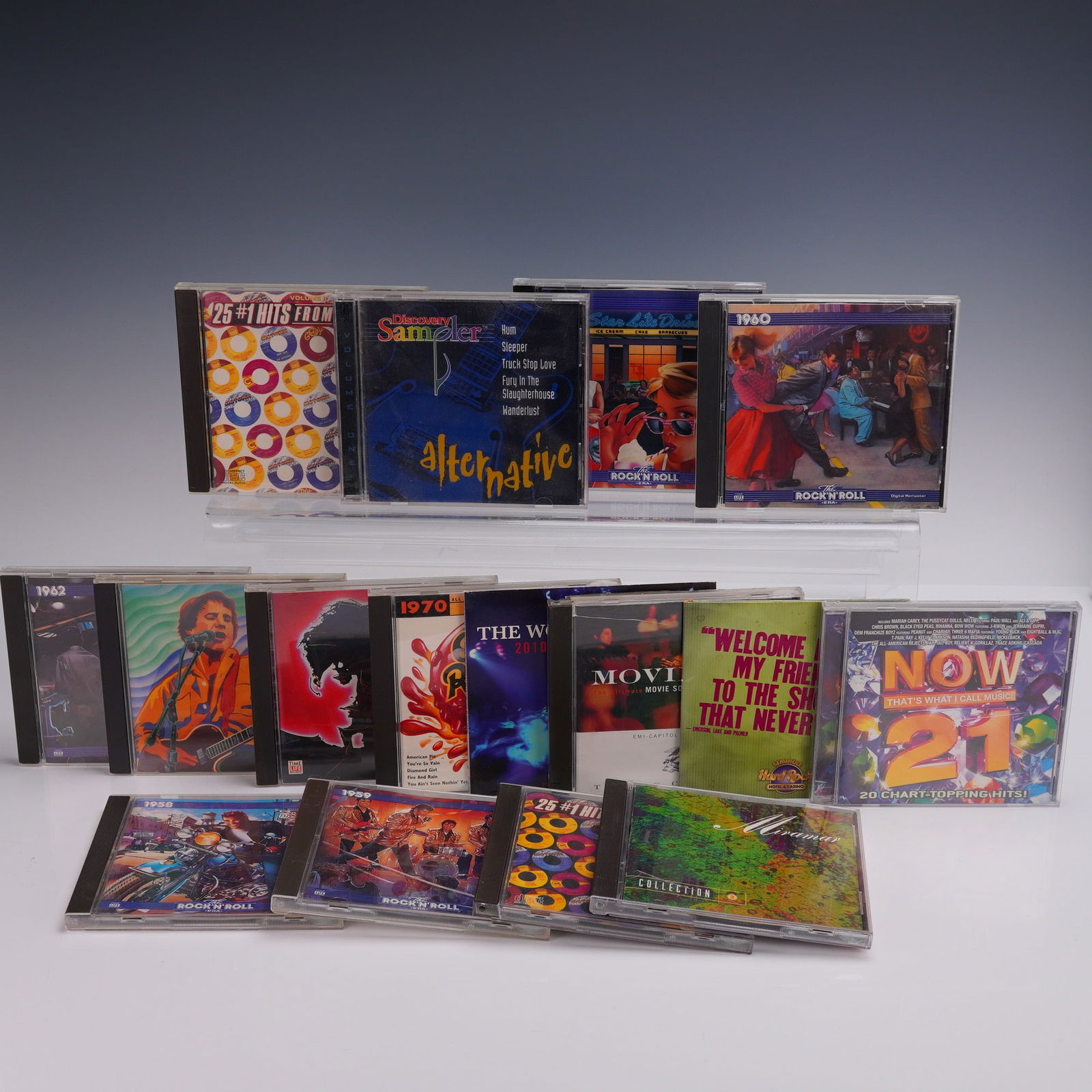 16pc CD Lot Time-Life Rock and Motown Collections (1 of 2)