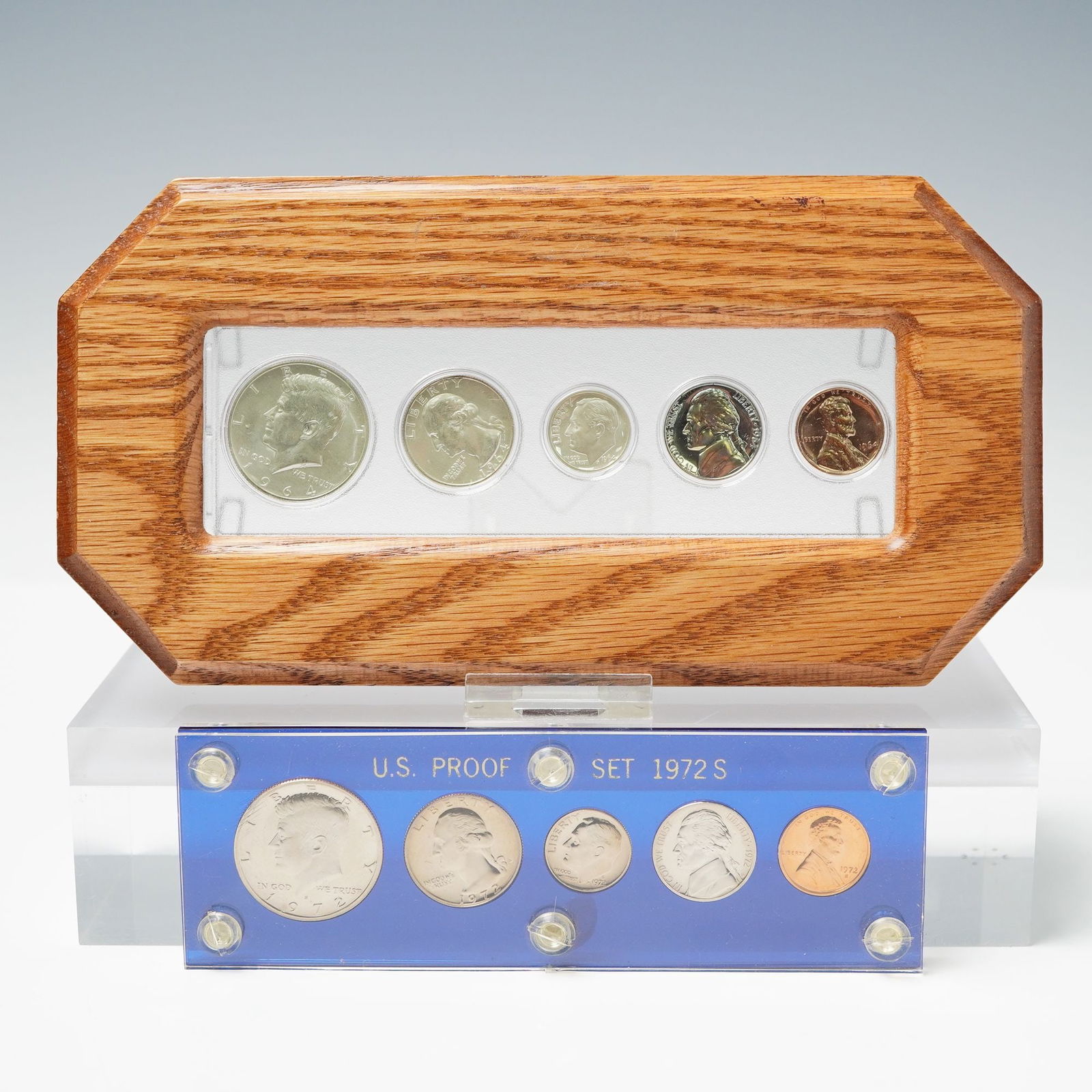 2pc 1964, 1972-S U.S. Coins Proof Sets (1 of 3)