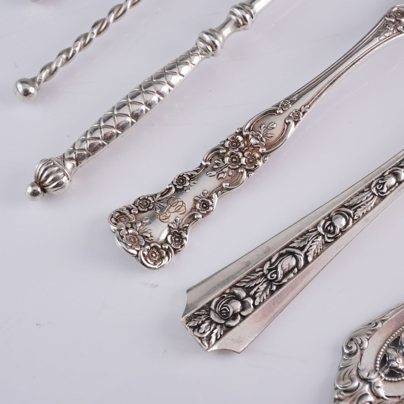 8 Gorham Sterling Silver Flatware, Buttercup Pattern - 3
