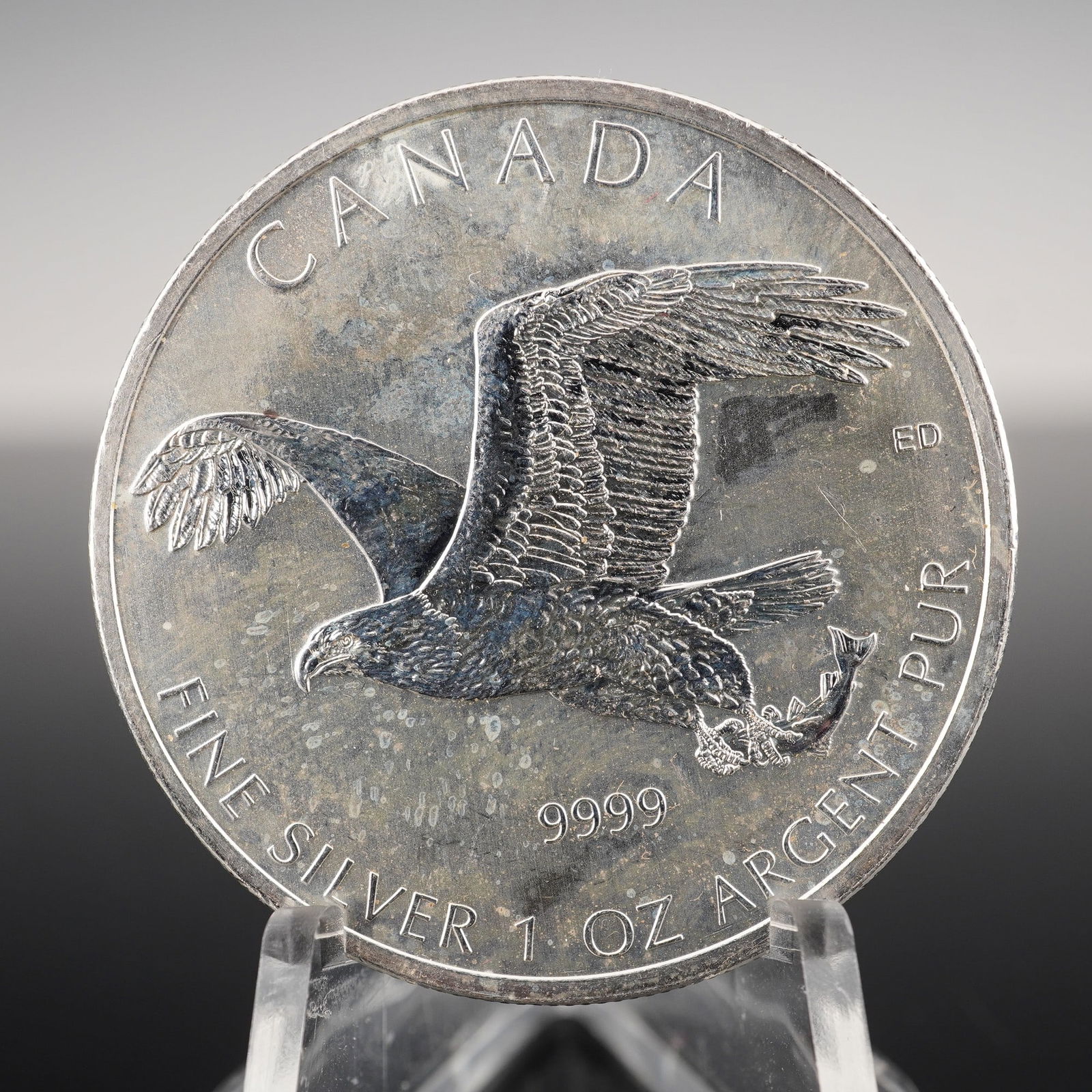 2014 Canadian Elizabeth II Silver Five Dollars Coin (1 of 2)