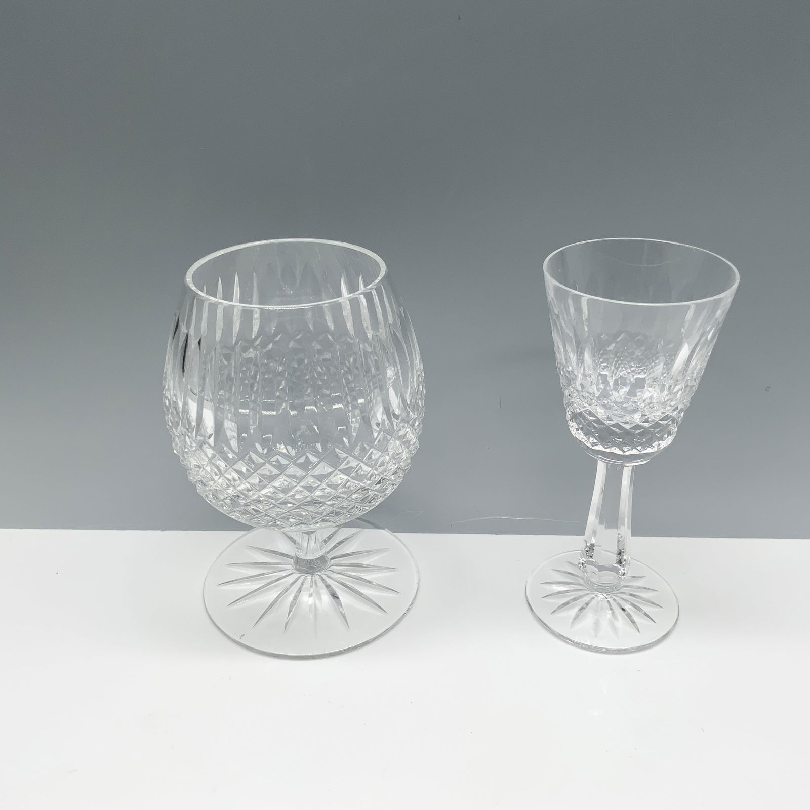 Pair of Varied Crystal Drinkware (1 of 3)