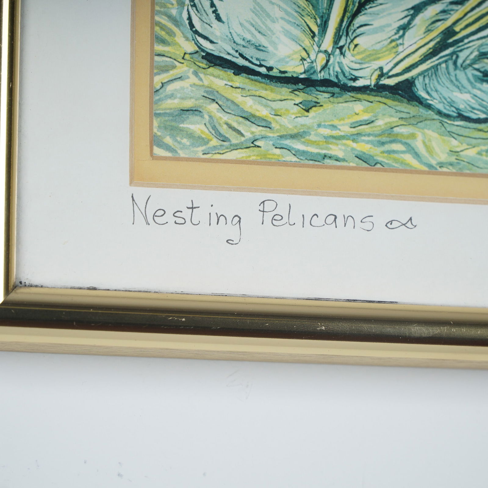 Dot Lefevers Nesting Pelicans Framed Print - 4