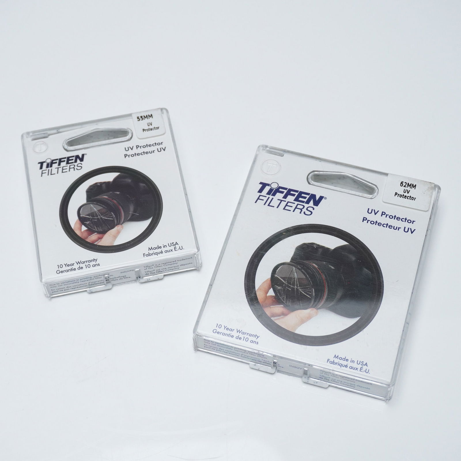 2pc Tiffen UV Protector Camera Lens Filters (1 of 2)