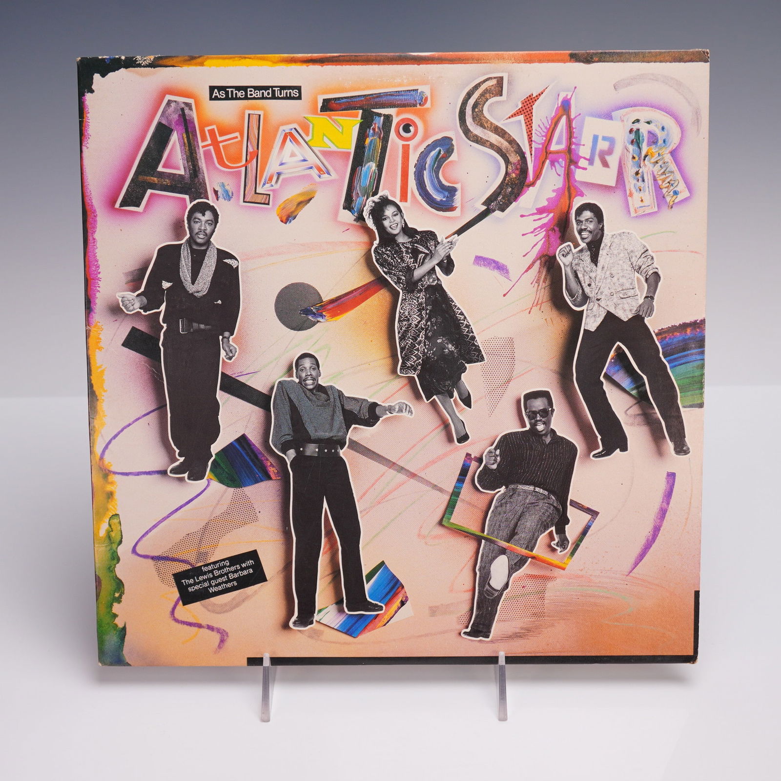 A&M Records Atlantic Starr Vinyl Record, As The Band Turns: This 12-inch stereo vinyl LP features As The Band Turns, the 1985 studio album by Atlantic Starr, released under A&M Records. The album marks a transitional phase for the band and prominently features
