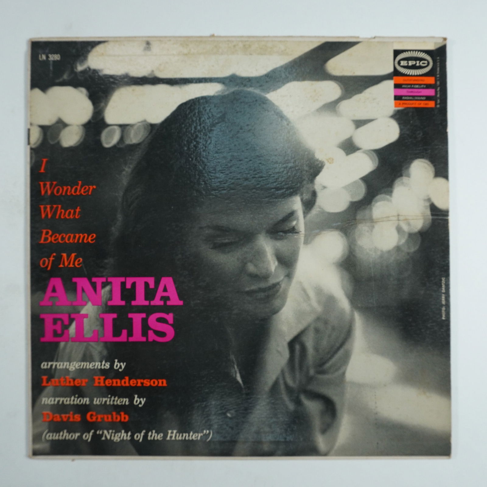 Anita Ellis Vinyl Record, I Wonder What Became of Me: Epic Records presents 'I Wonder What Became of Me', a jazz and pop vocal album by Anita Ellis. Known for her elegant and emotive singing, Ellis delivers a collection of sophisticated ballads arranged