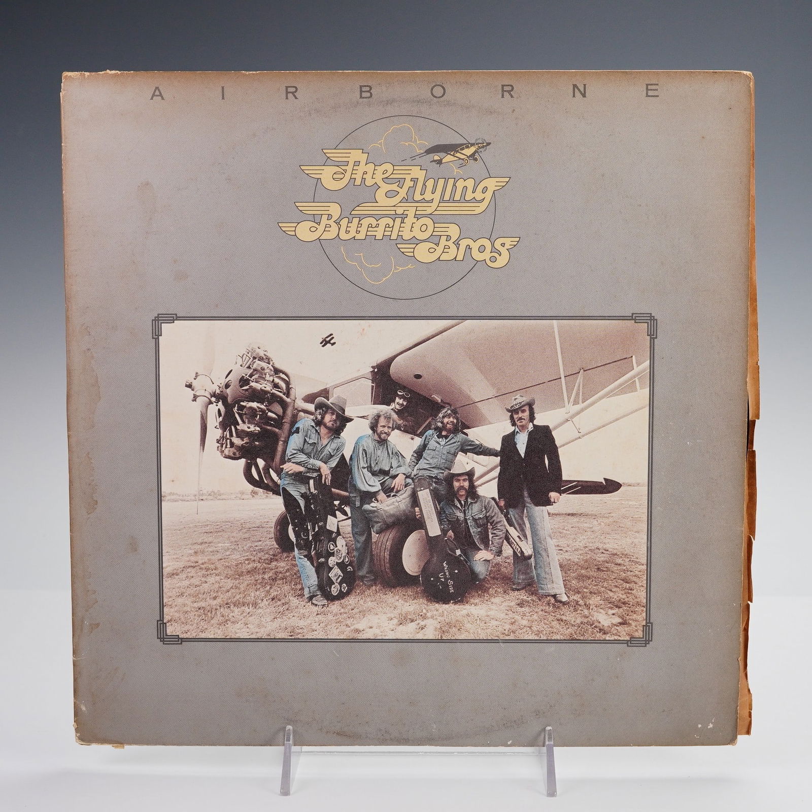 Columbia Records The Flying Burrito Brothers Vinyl Record, Airborne (1 of 4)