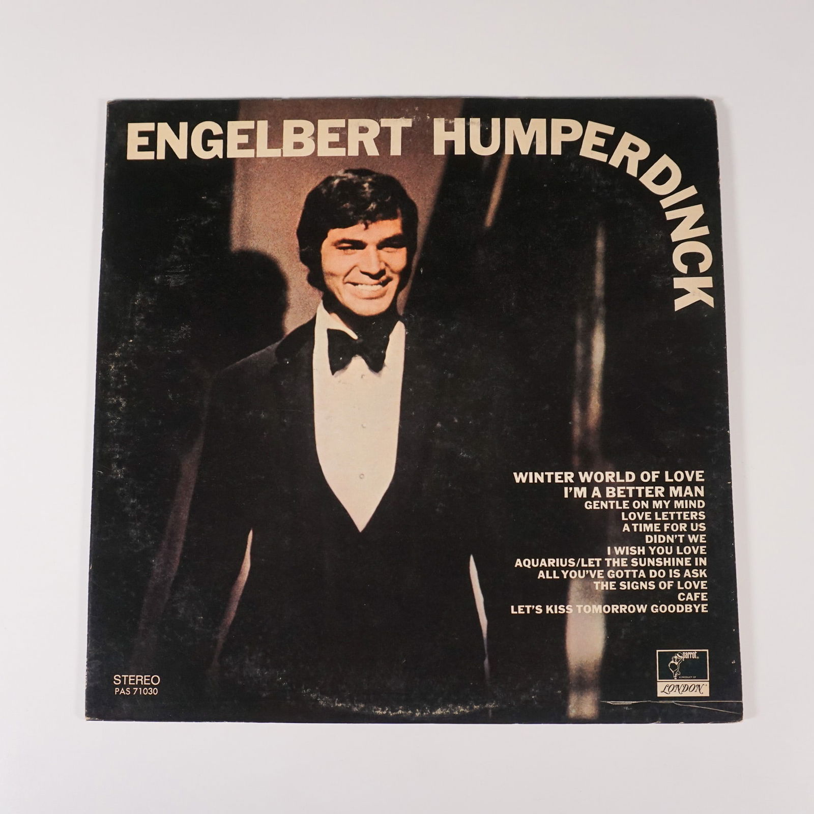 Engelbert Humperdinck " Engelbert Humperdinck Vinyl LP (1 of 3)