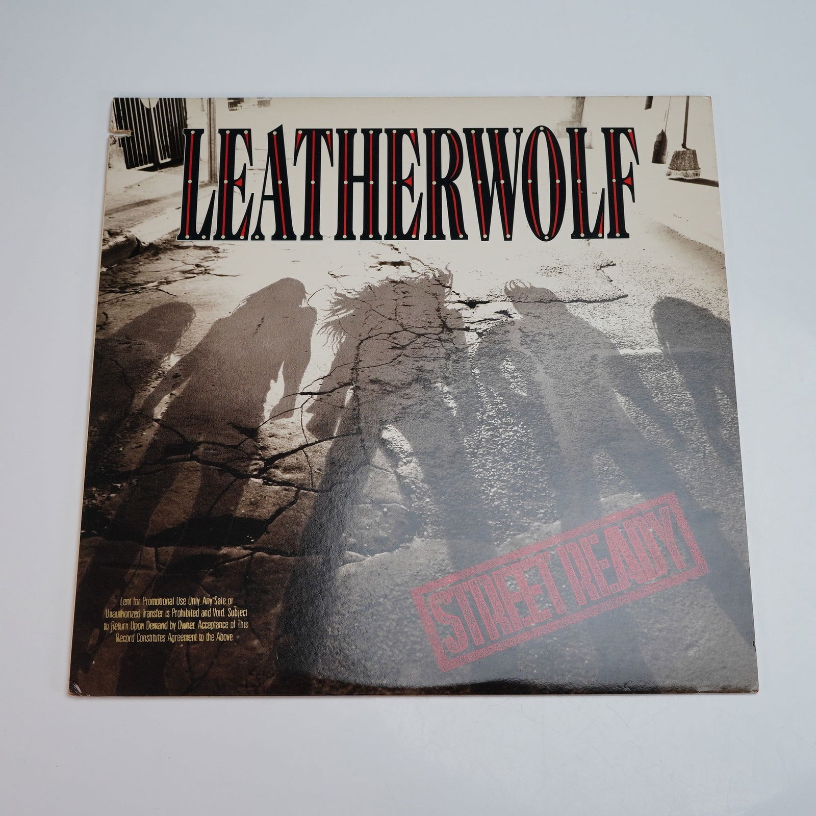 Island Records Leatherwolf Vinyl Record, Street Ready (1 of 4)
