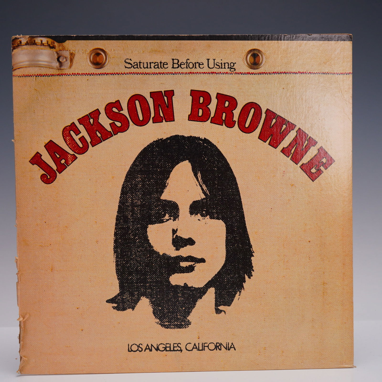 Jackson Browne Vinyl, Saturate Before Using, Asylum Records (1 of 4)