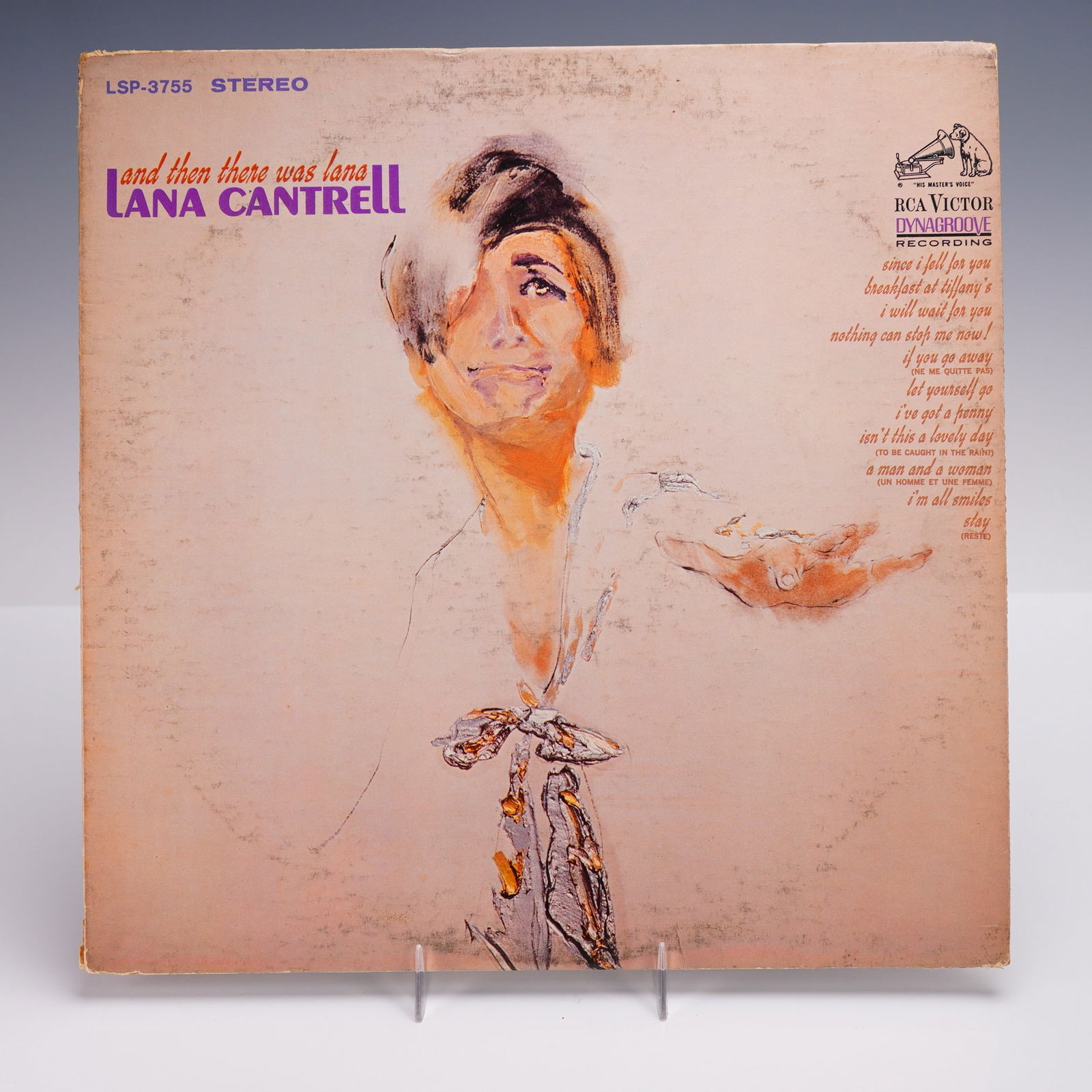 RCA Victor Records Lana Cantrell Vinyl Record, And Then There Was Lana: A 1967 RCA Victor Dynagroove stereo pressing of "And Then There Was Lana" by Australian vocalist Lana Cantrell. This vintage LP showcases Cantrell's polished interpretations of Broadway and popular st
