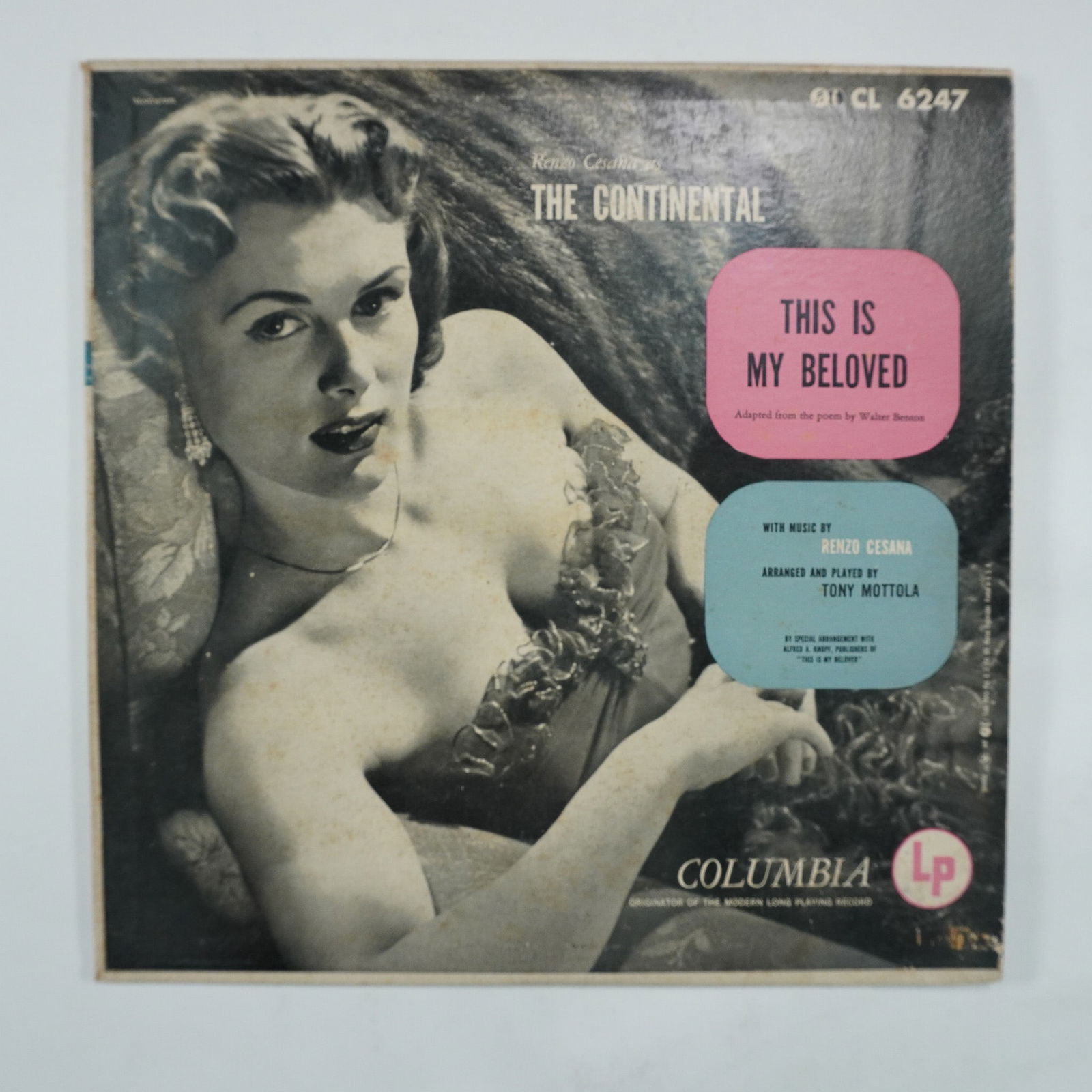 Renzo Cesana This Is My Beloved LP, Columbia CL 6247 (1 of 3)