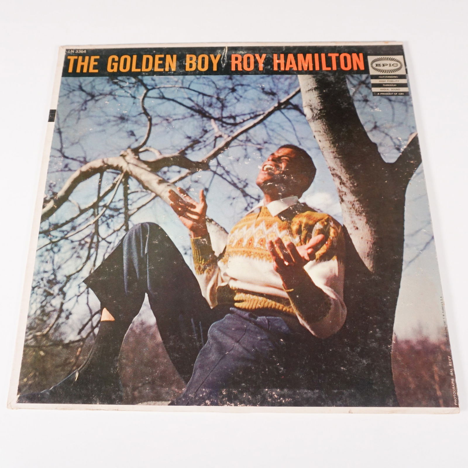Roy Hamilton " The Golden Boy (1960) Epic LN 3364 Vinyl LP (1 of 3)