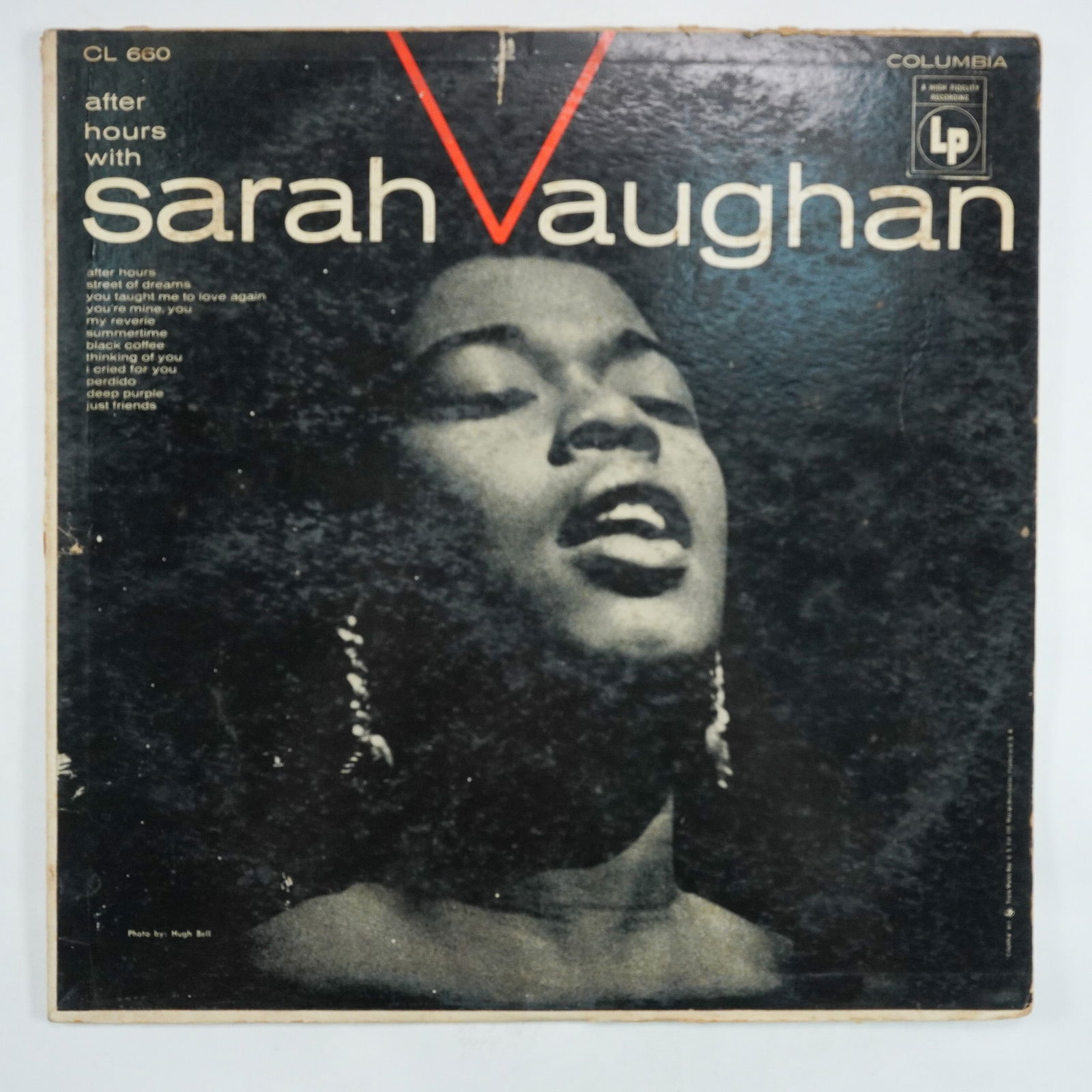 Sarah Vaughan After Hours LP Vinyl Record Columbia CL 660 (1 of 3)