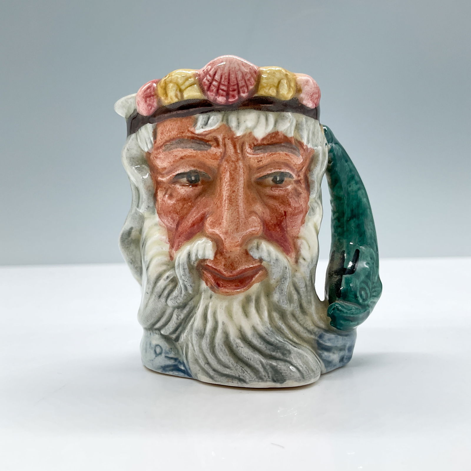 Royal Doulton Mini Character Jug, Neptune D6555 (1 of 3)