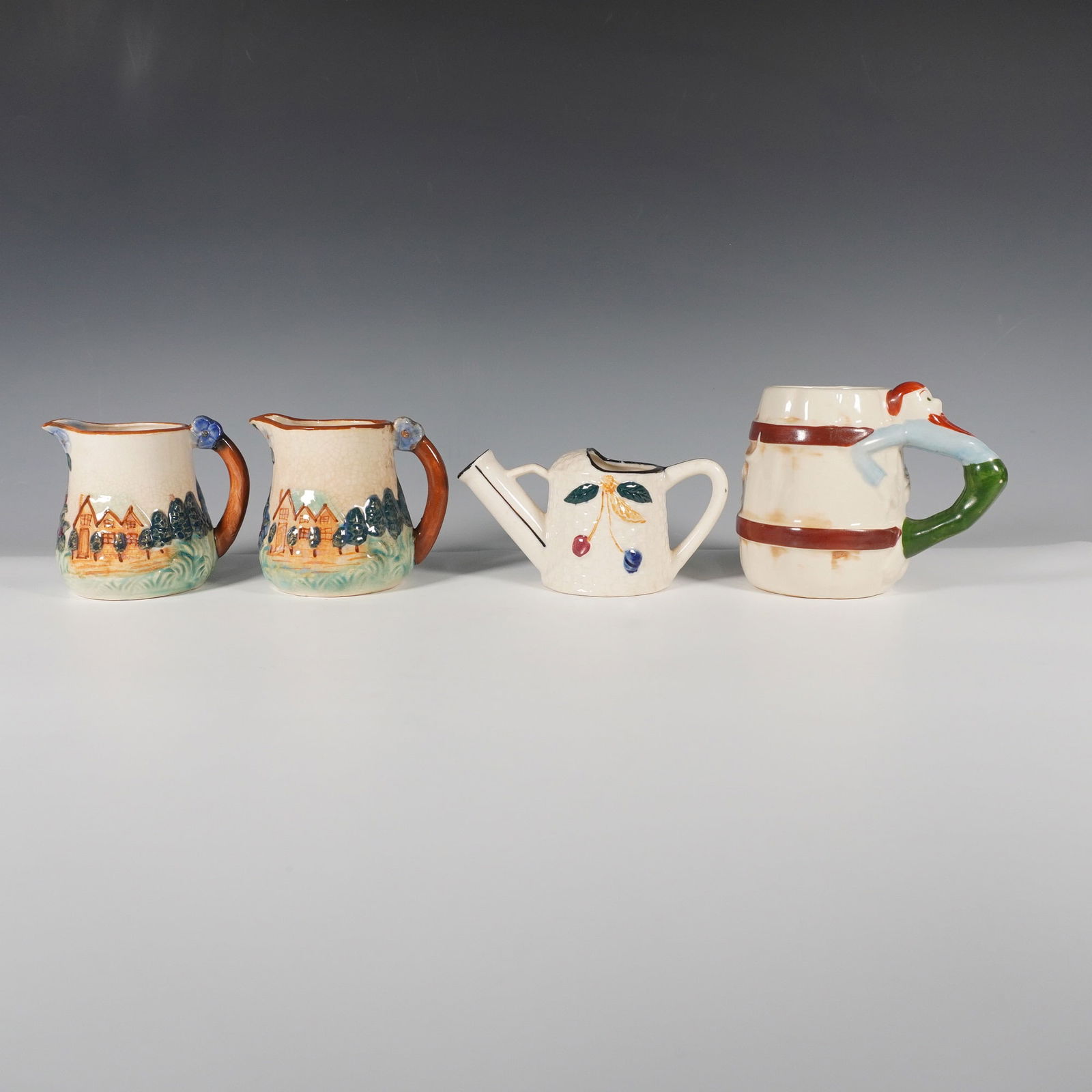 4pc Japanese Ceramic Pitchers and Mug Assortment (1 of 3)