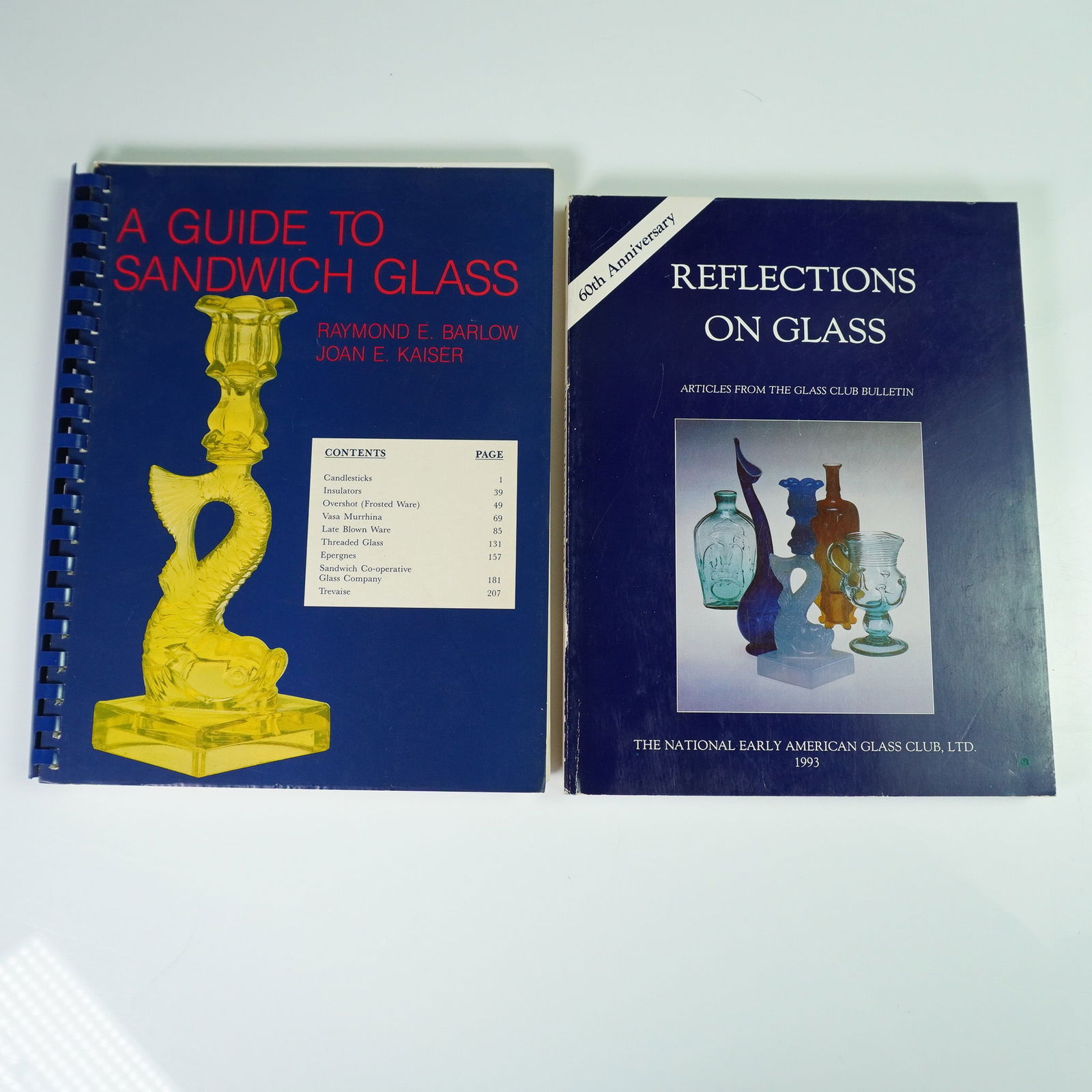 4 Glass Reference Books - 2