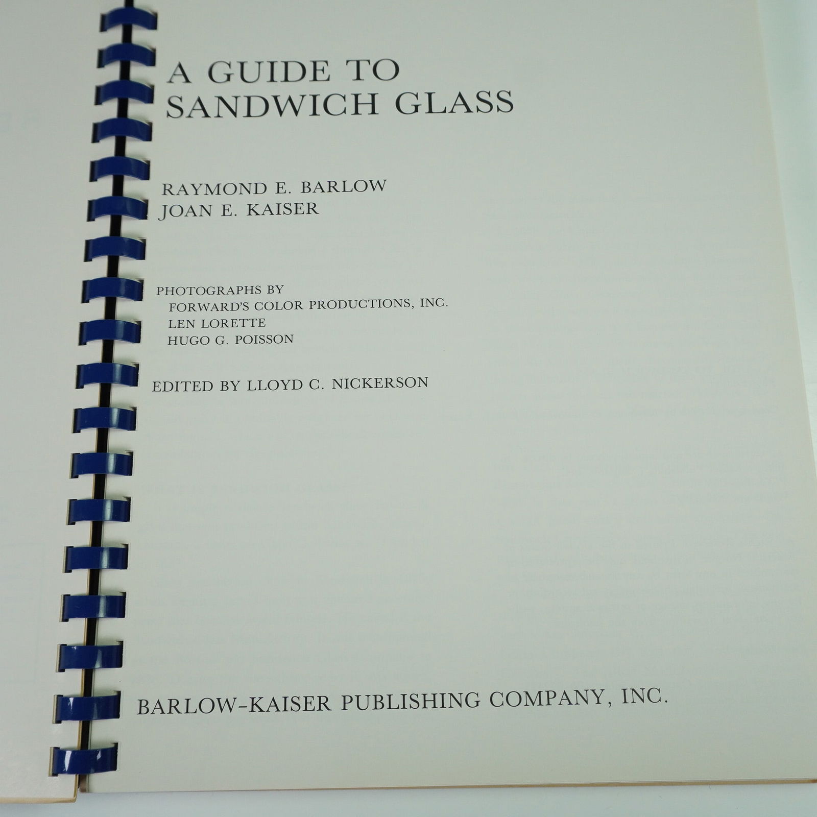 4 Glass Reference Books - 4