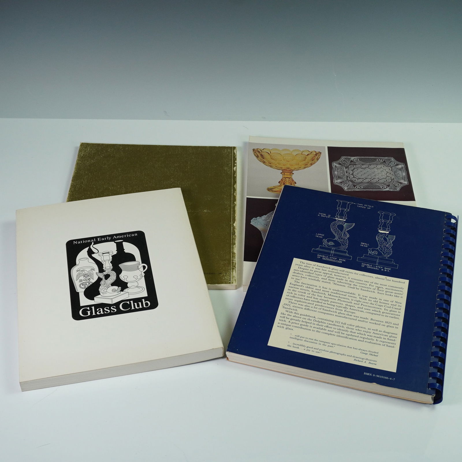 4 Glass Reference Books - 9