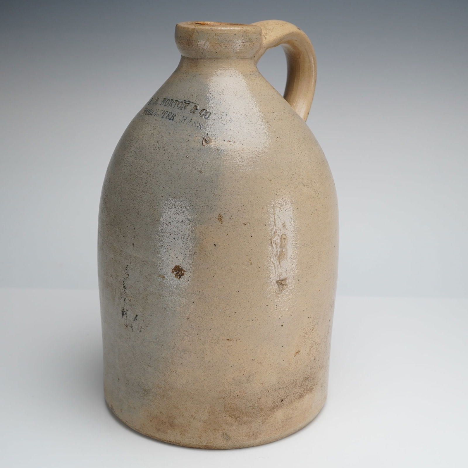 F. B. Norton & Co. Worcester Salt Glaze Stoneware Jug (1 of 4)