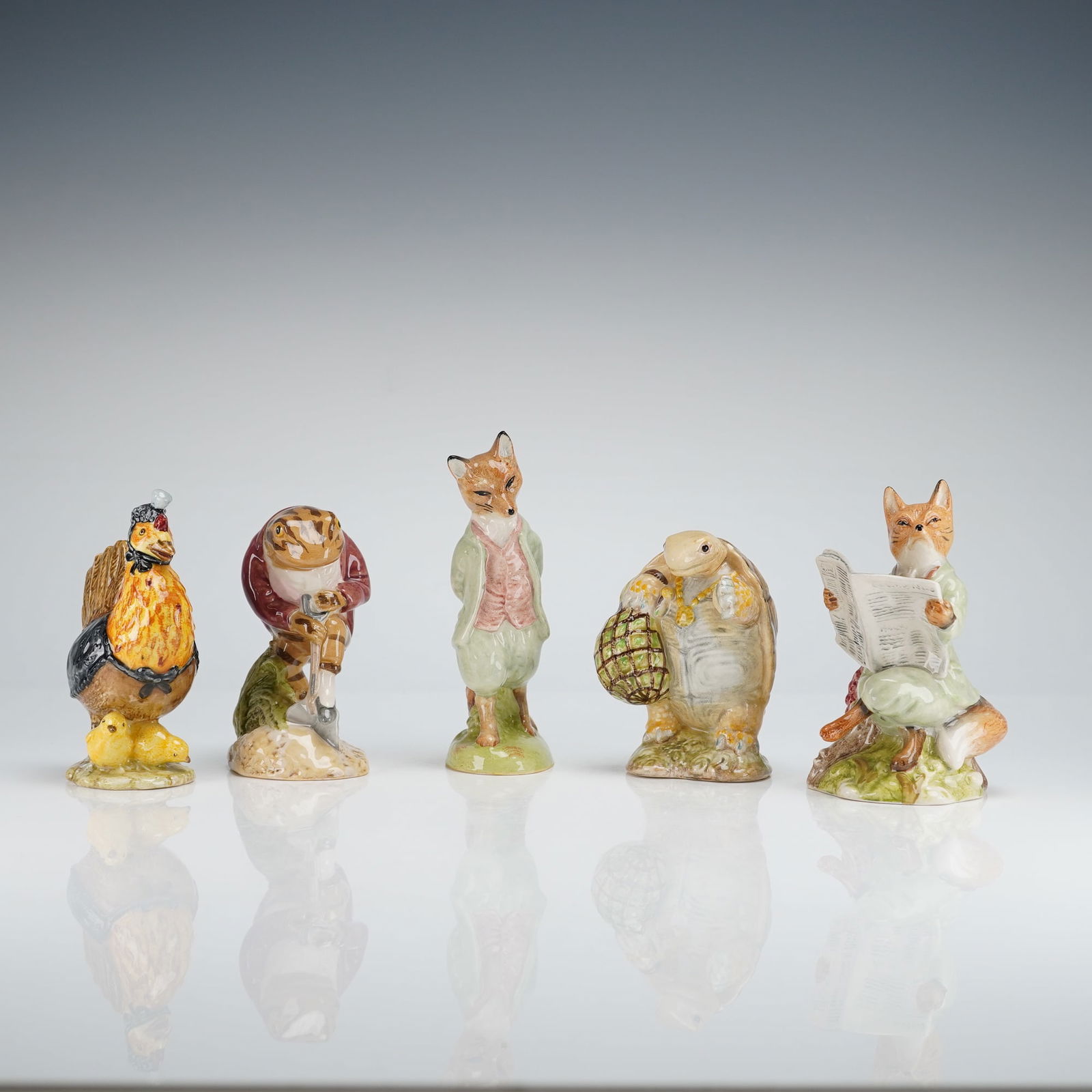 5pc Royal Albert and Beswick Beatrix Potter's Figurines (1 of 3)
