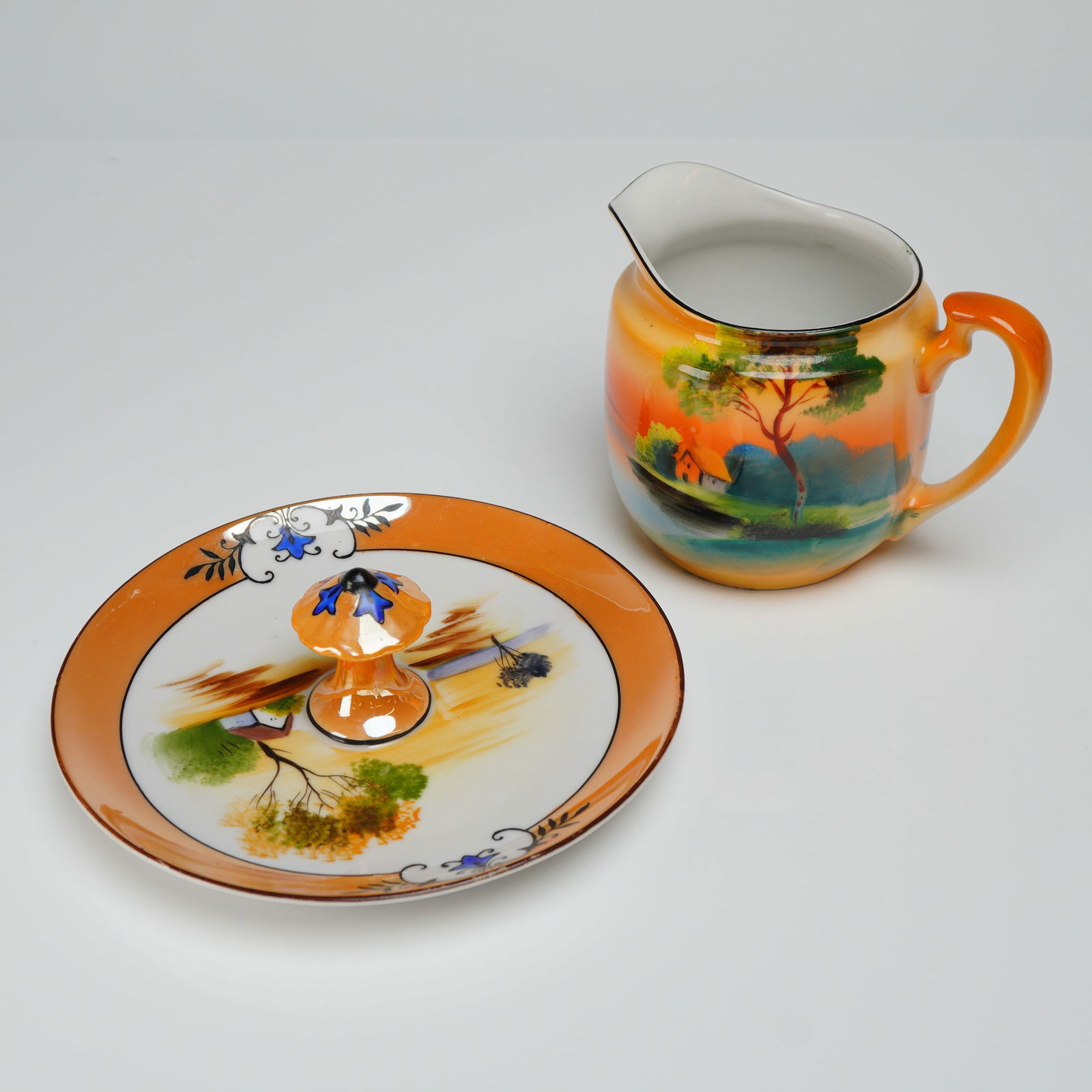 4pc Noritake Lusterware Dishes - 2