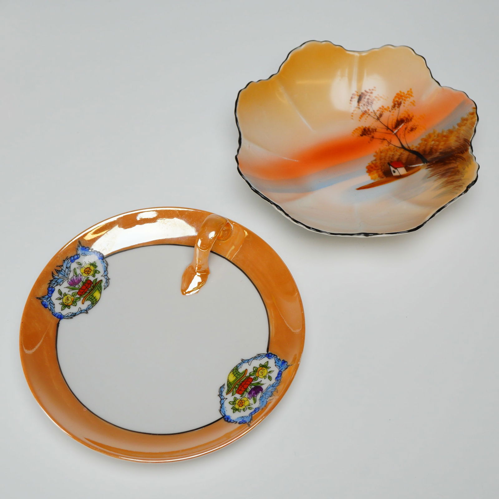 4pc Noritake Lusterware Dishes - 3