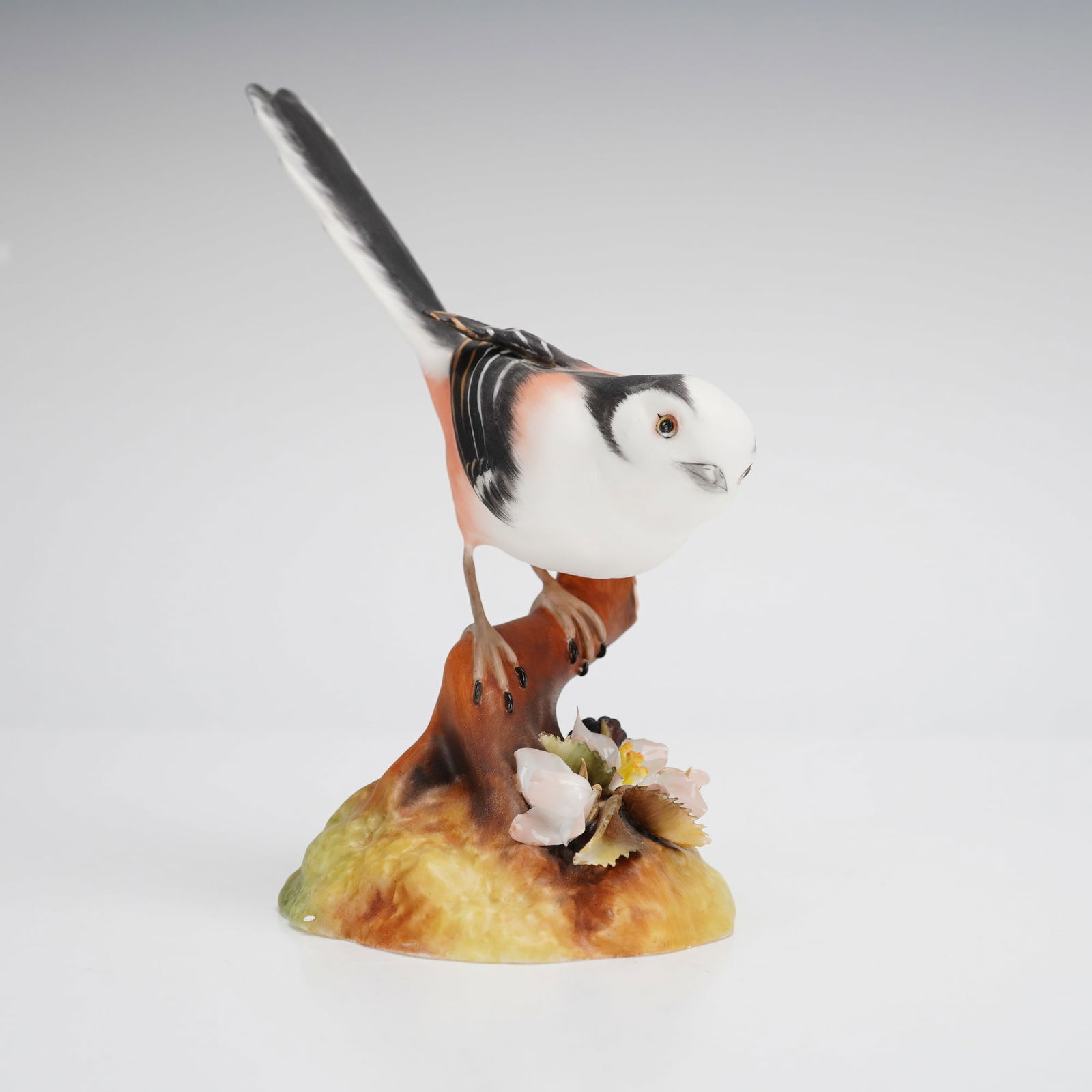 Royal Crown Derby Bone China Figurine, Long Tailed Tit (1 of 4)