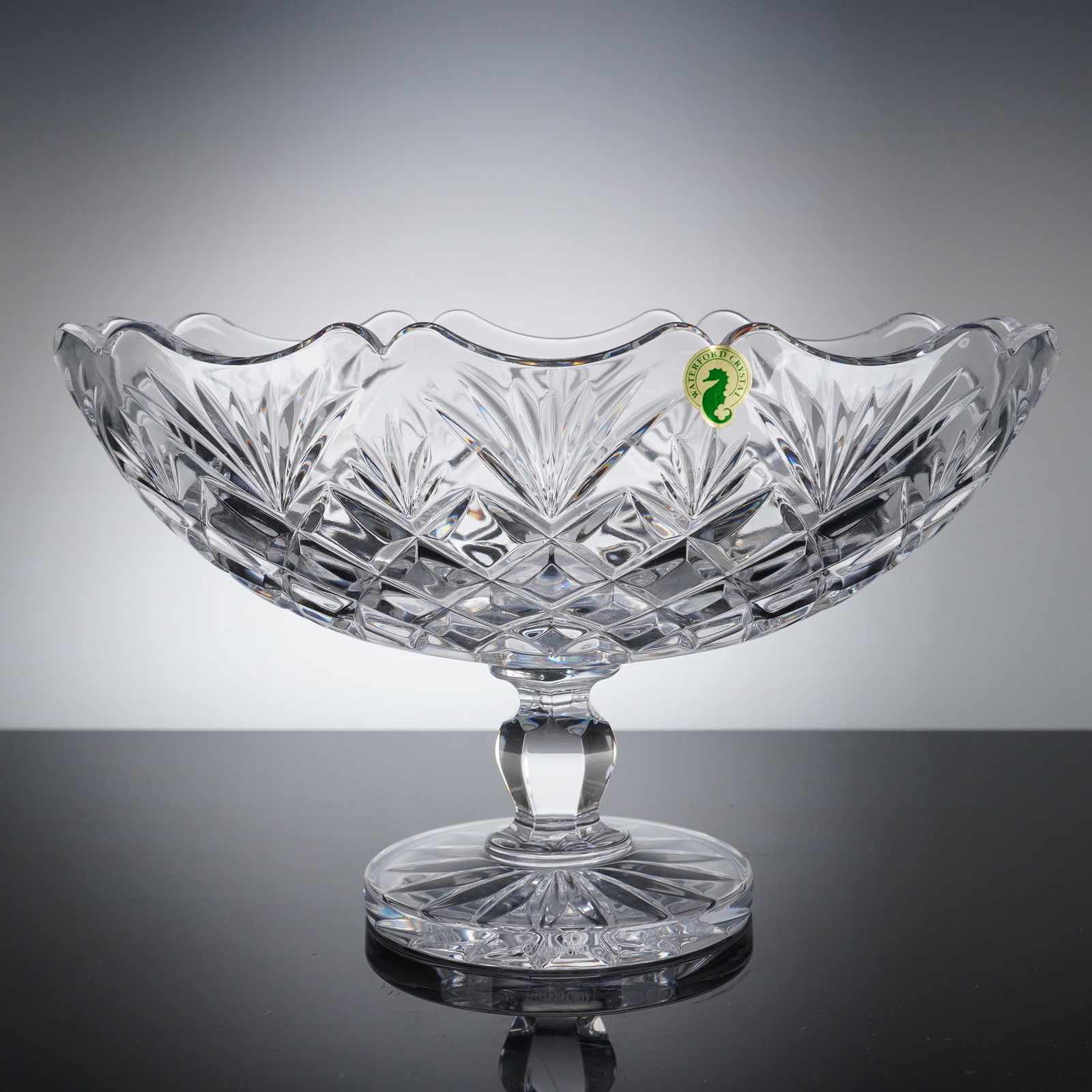 Waterford Crystal Irish Treasures Footed Boat Bowl (1 of 5)