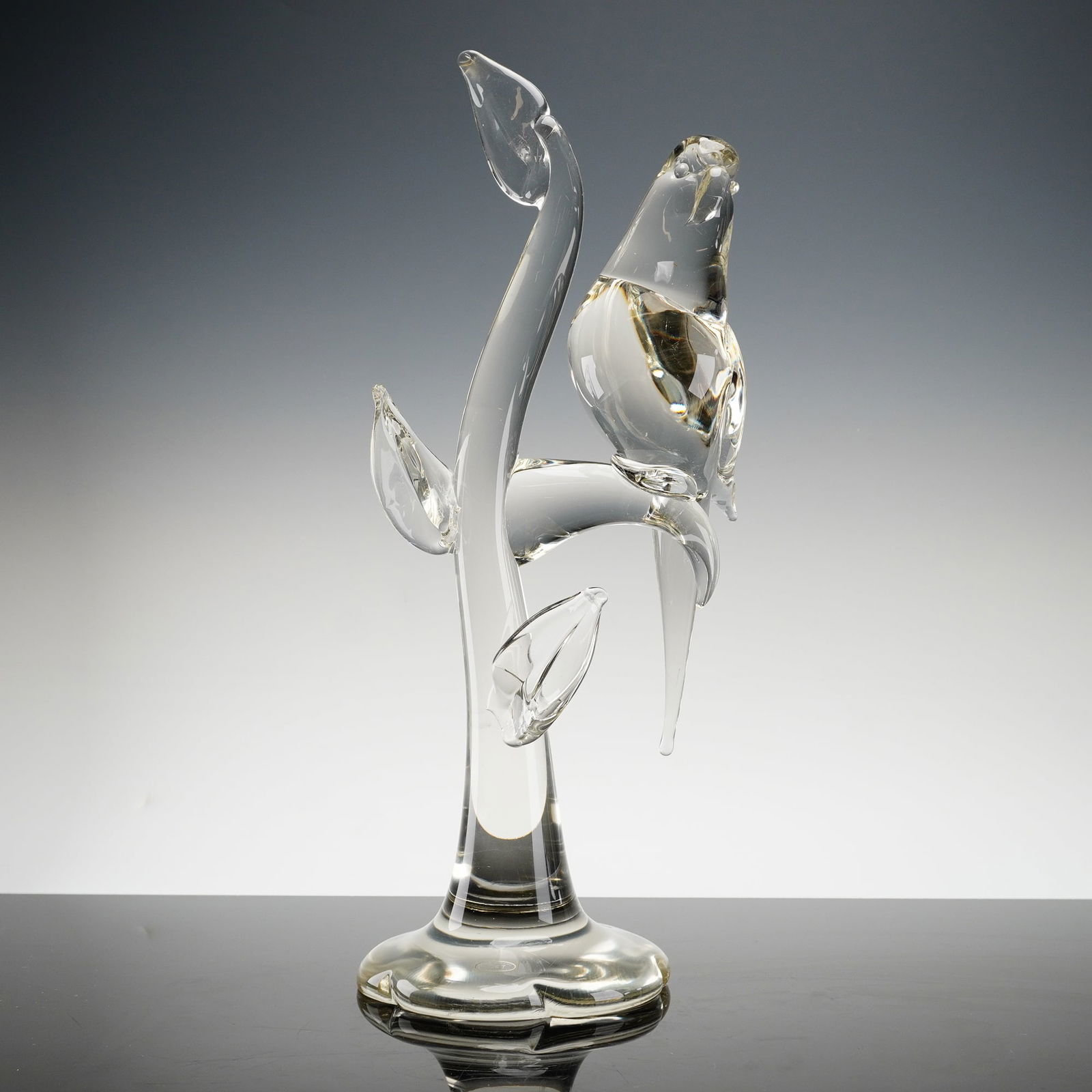 ICET Arte Murano Art Glass Parrot Sculpture (1 of 5)