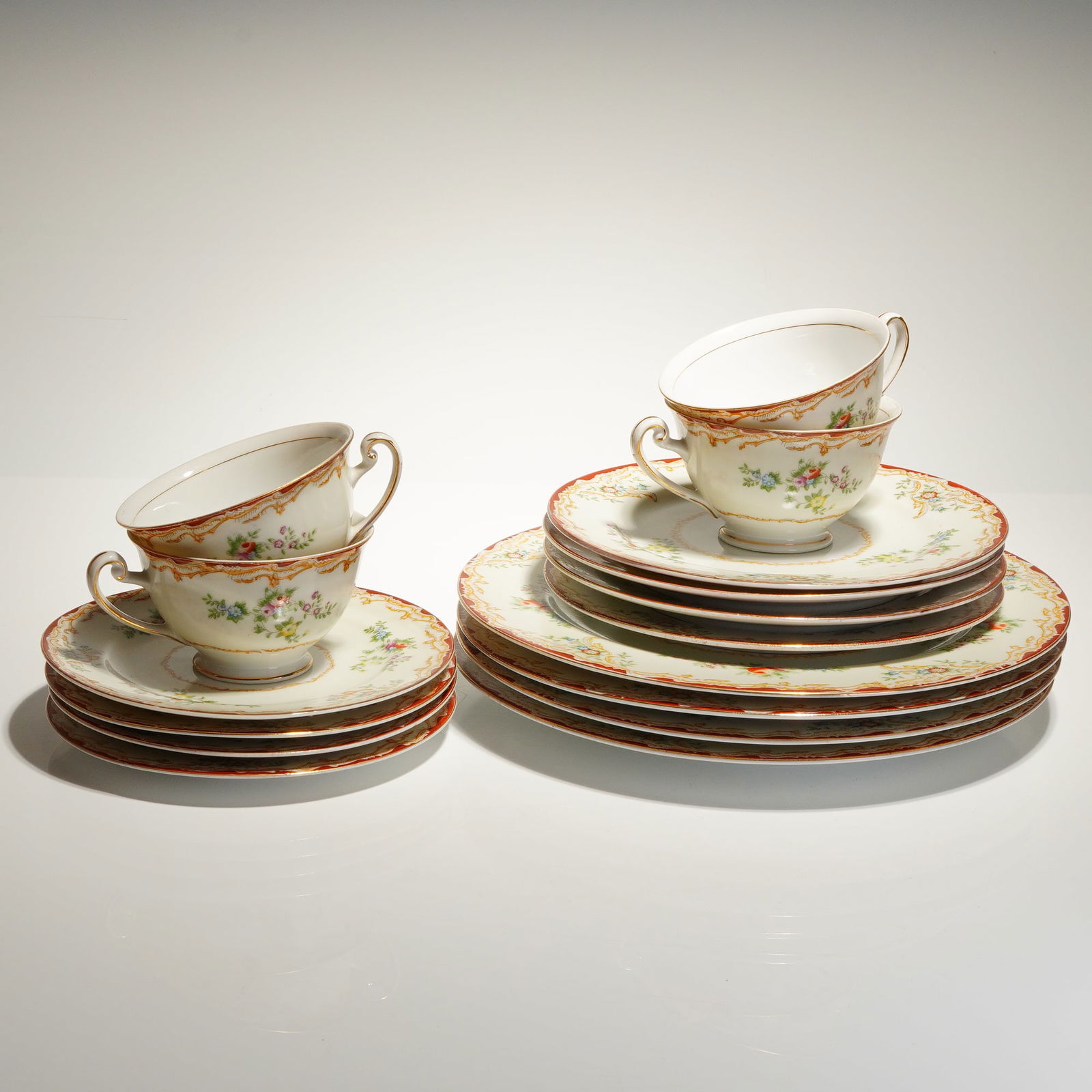 16pc Empress China, Japan, Porcelain Formal Dinnerware Pieces (1 of 4)