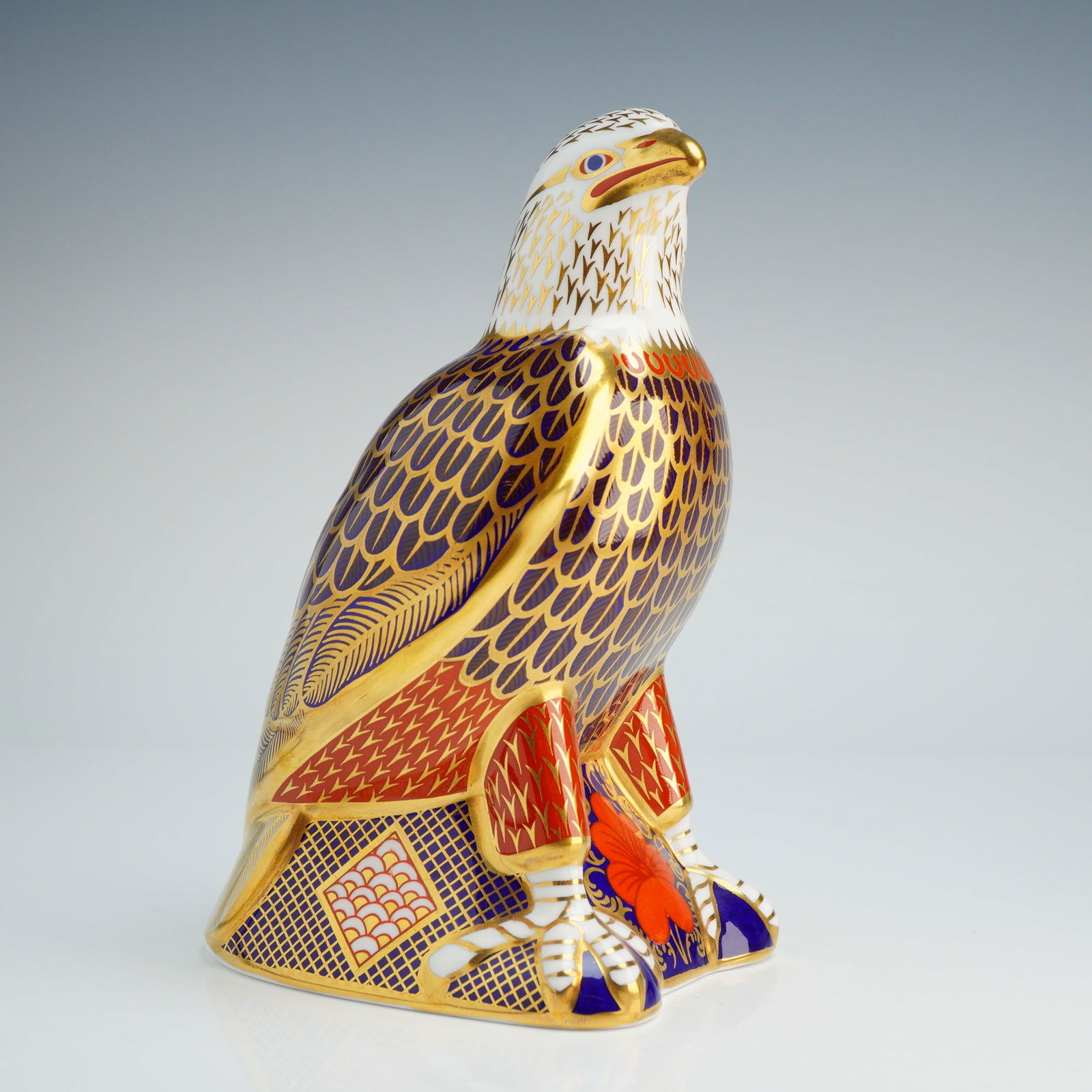 Royal Crown Derby Bald Eagle Imari Paperweight Collection (1 of 4)