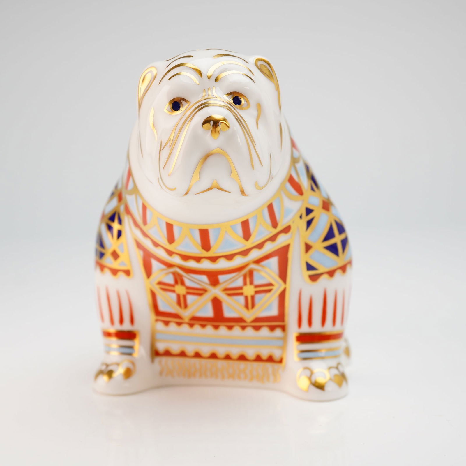 Royal Crown Derby Bulldog Paperweight with Box (1 of 5)
