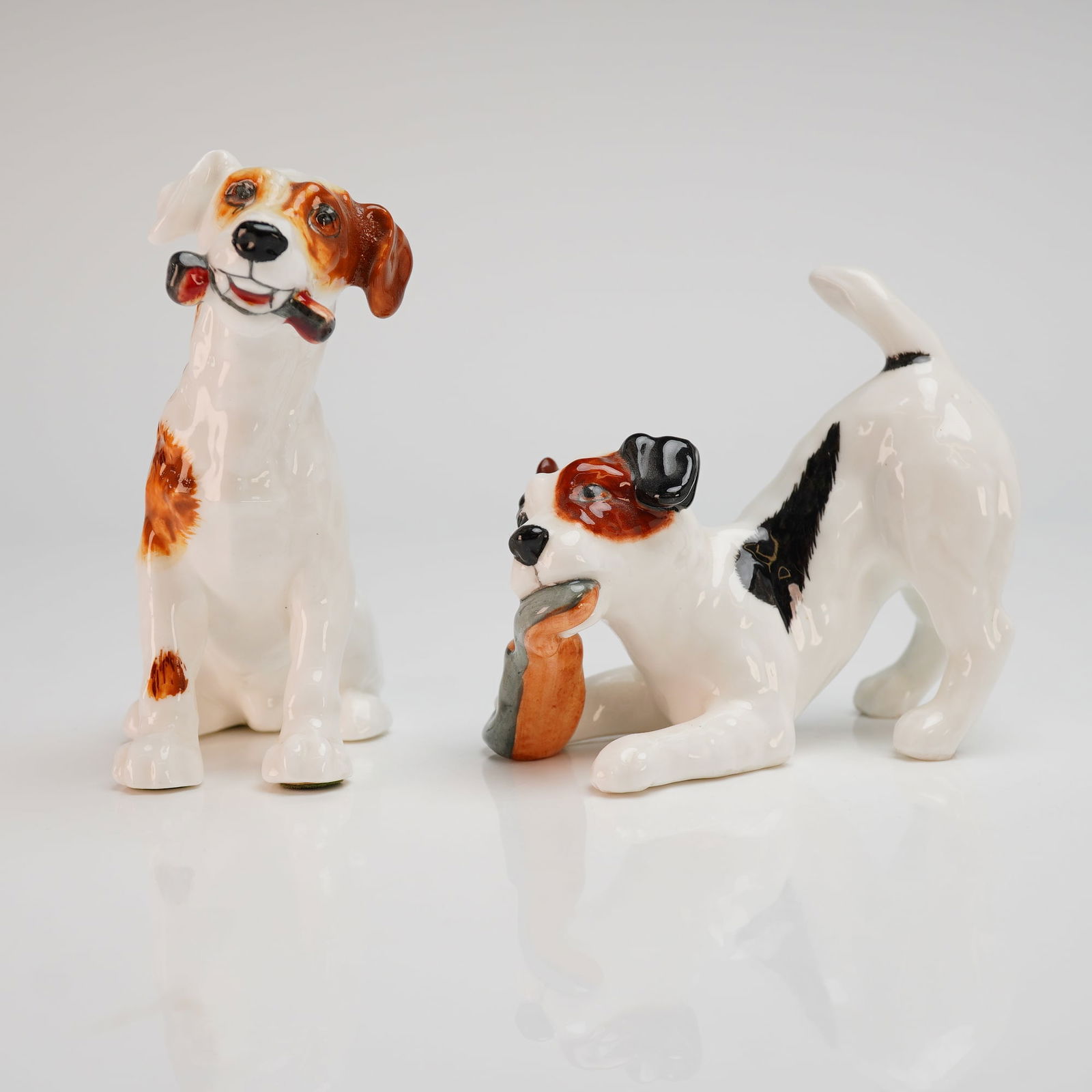 2pc Royal Doulton Bone China and Porcelain Character Dog Figurines (1 of 3)