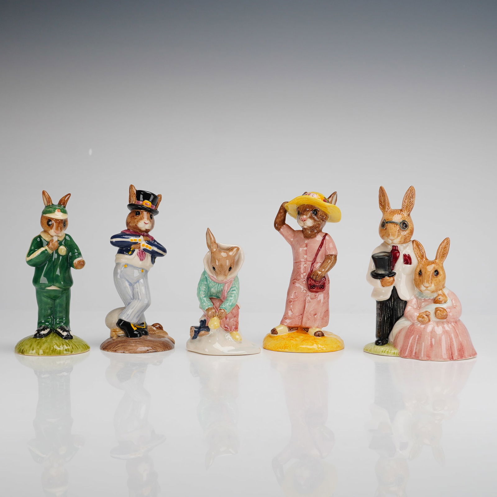 5pc Royal Doulton Bunnykins Figurines (1 of 3)