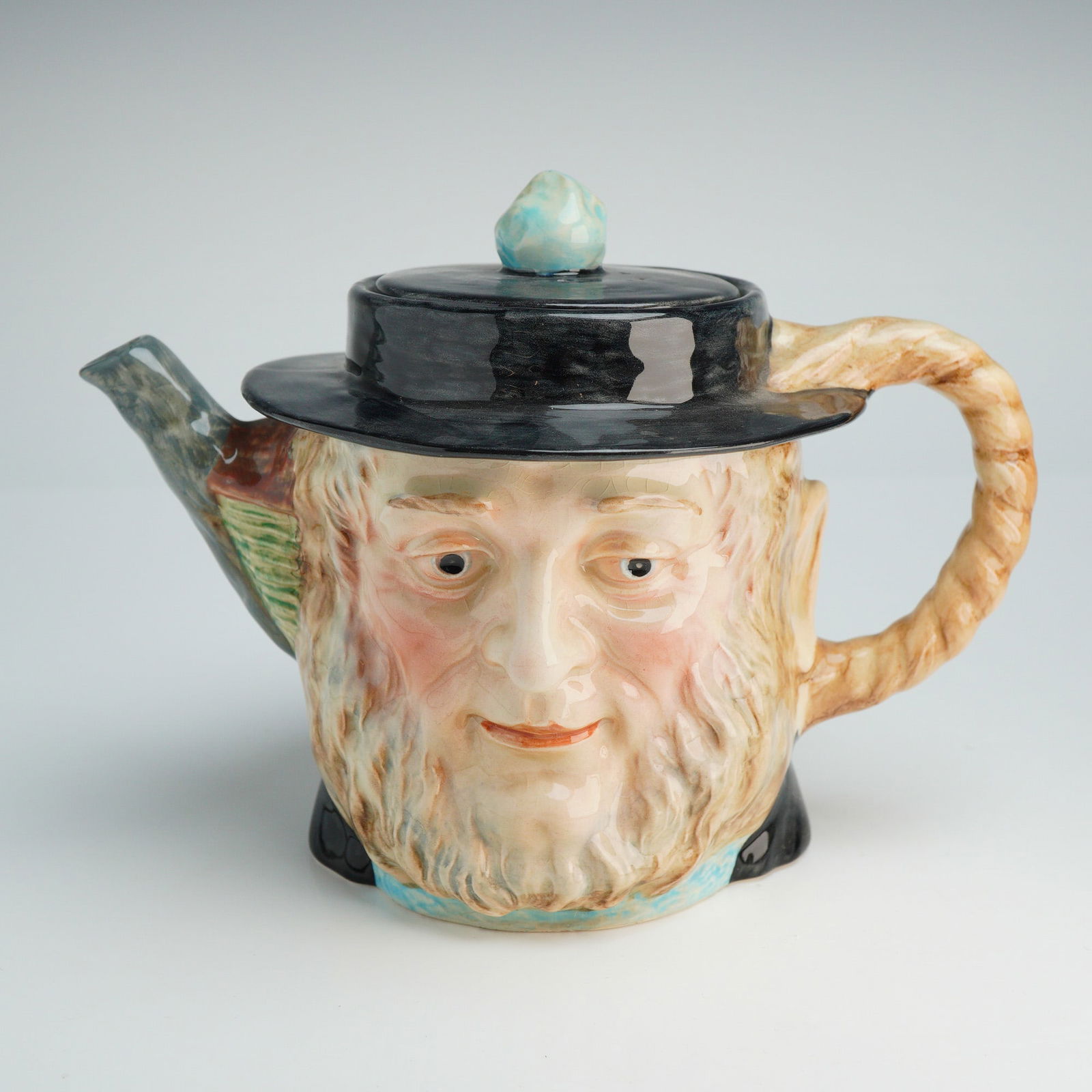 Beswick Pottery Character Lidded Teapot, Mr. Peggotty (1 of 4)