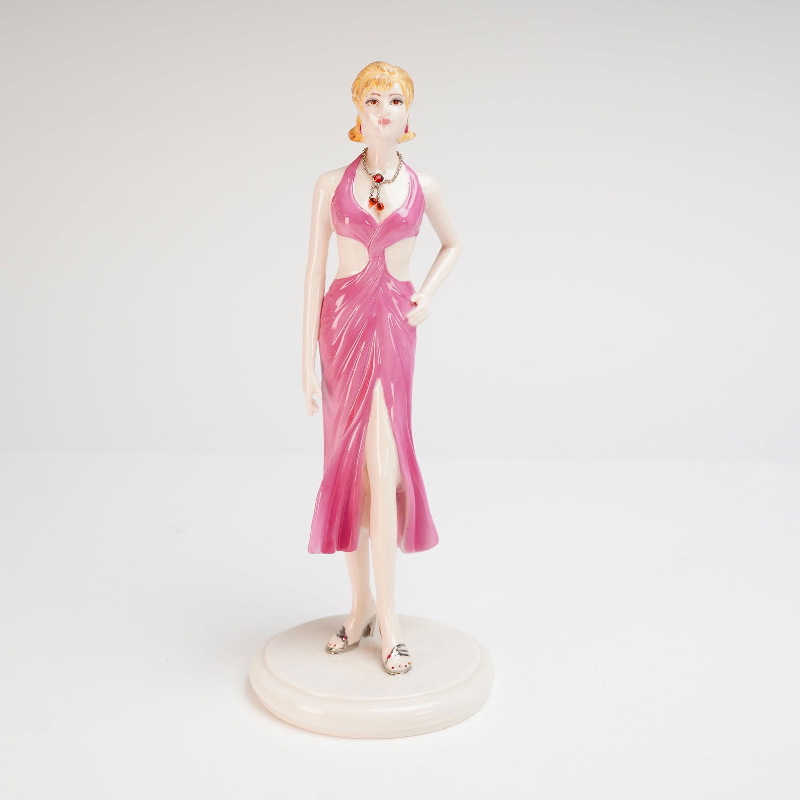 Coalport Porcelain Figurine January Garnet Birthstone Collection (1 of 3)