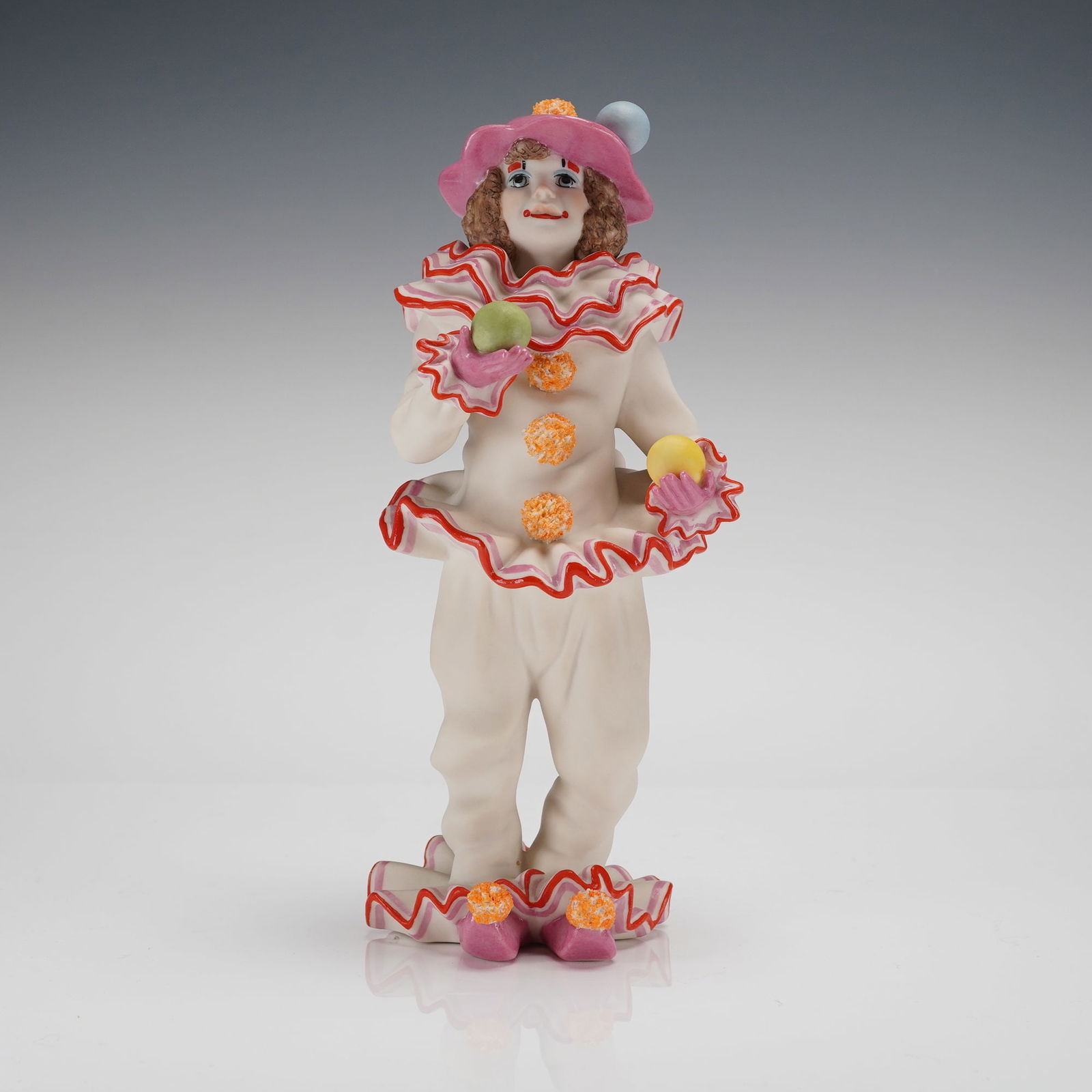 Cybis Porcelain Figurine Frollo the Clown Juggler Numbered 299 (1 of 3)